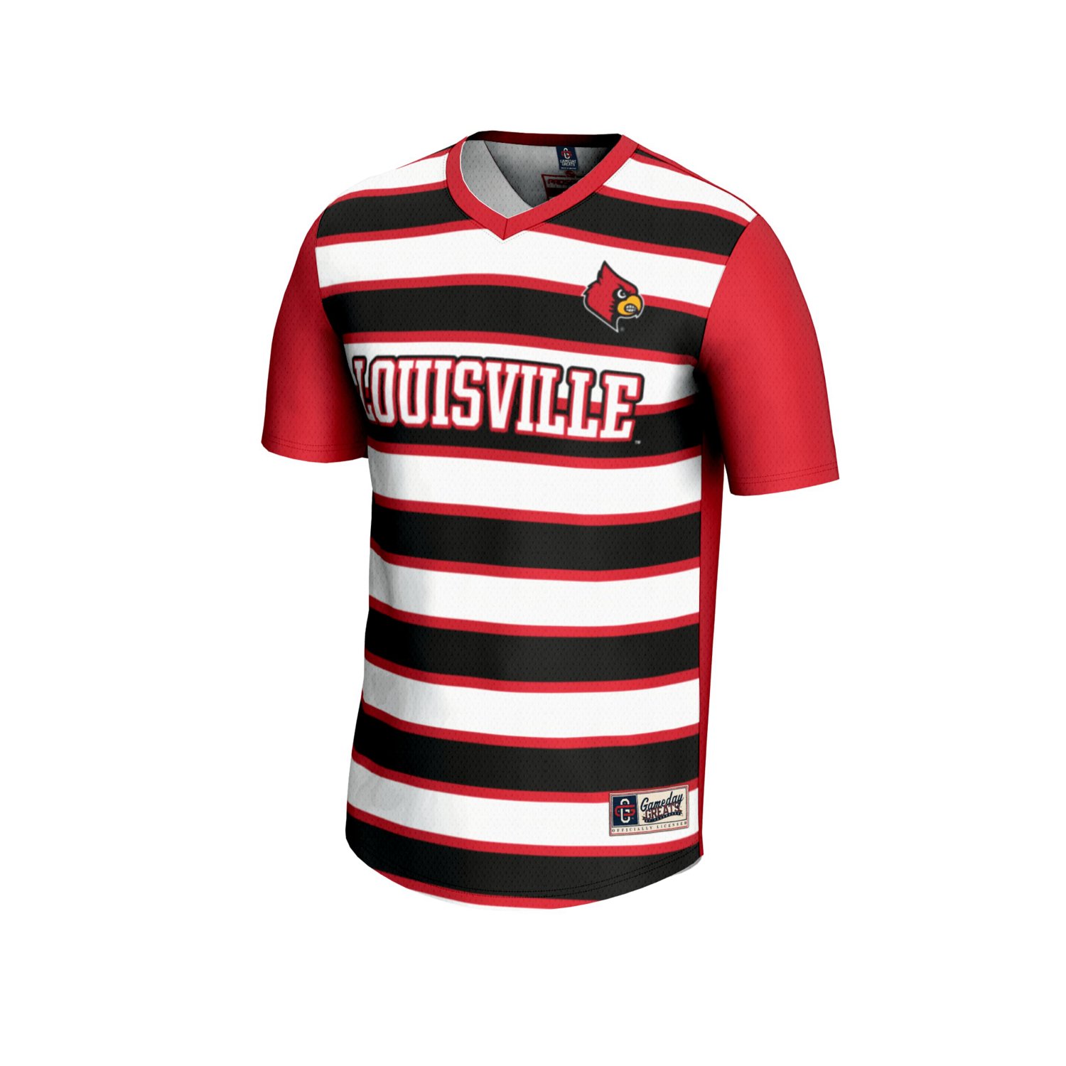 Unisex GameDay Greats 1 Louisville Cardinals Lightweight Soccer Fashion Jersey - view number 2