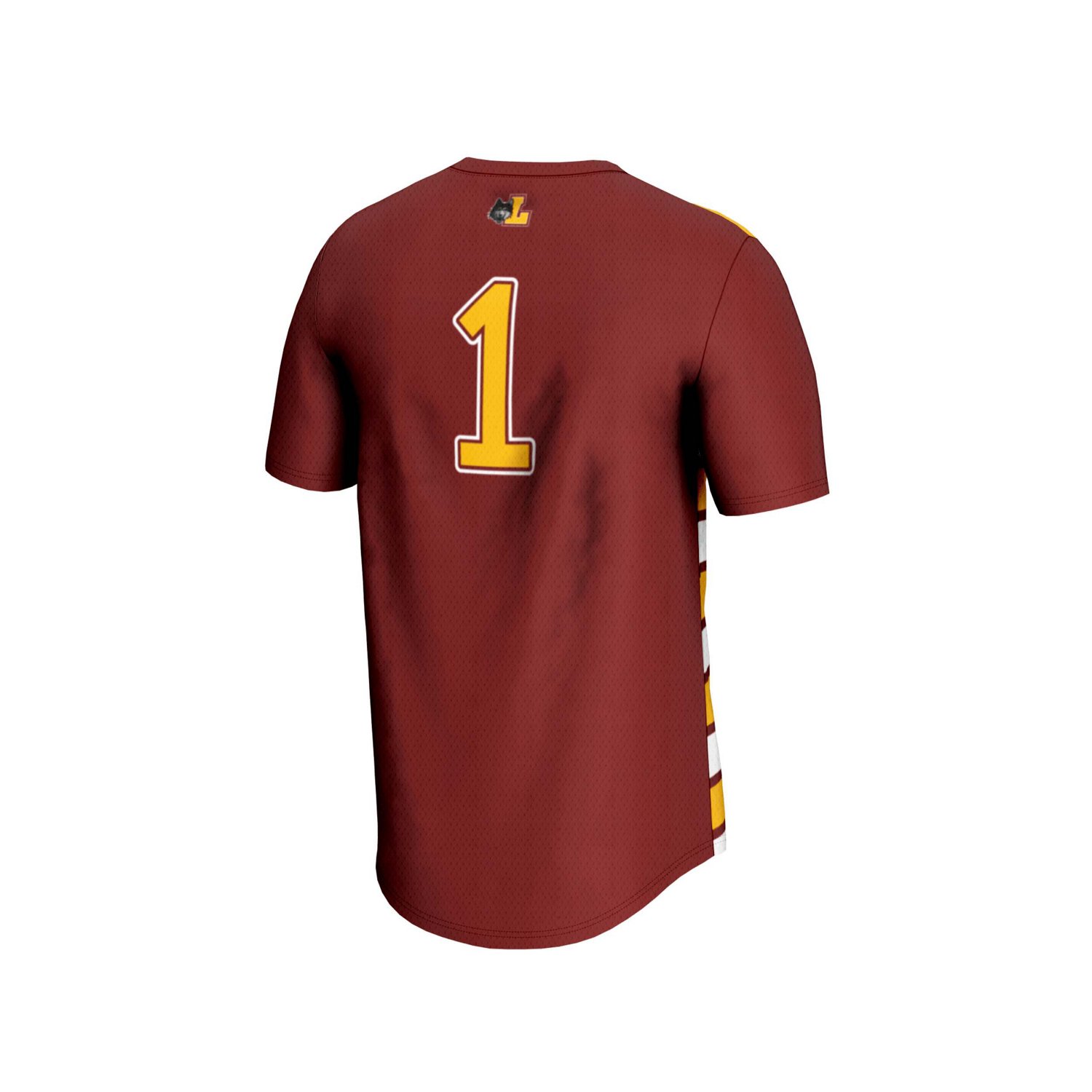 Unisex GameDay Greats 1 Loyola Chicago Ramblers Lightweight Soccer Fashion Jersey - view number 3