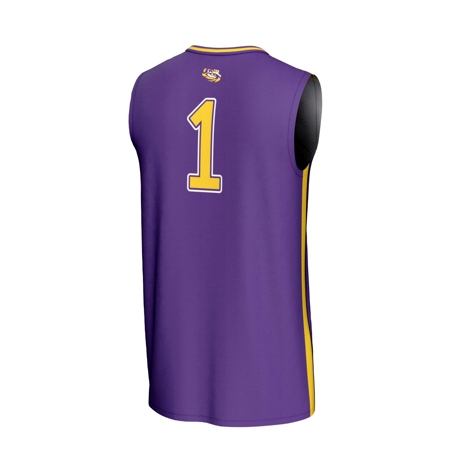 Unisex GameDay Greats 1 LSU Tigers Lightweight Basketball Fashion Jersey - view number 3