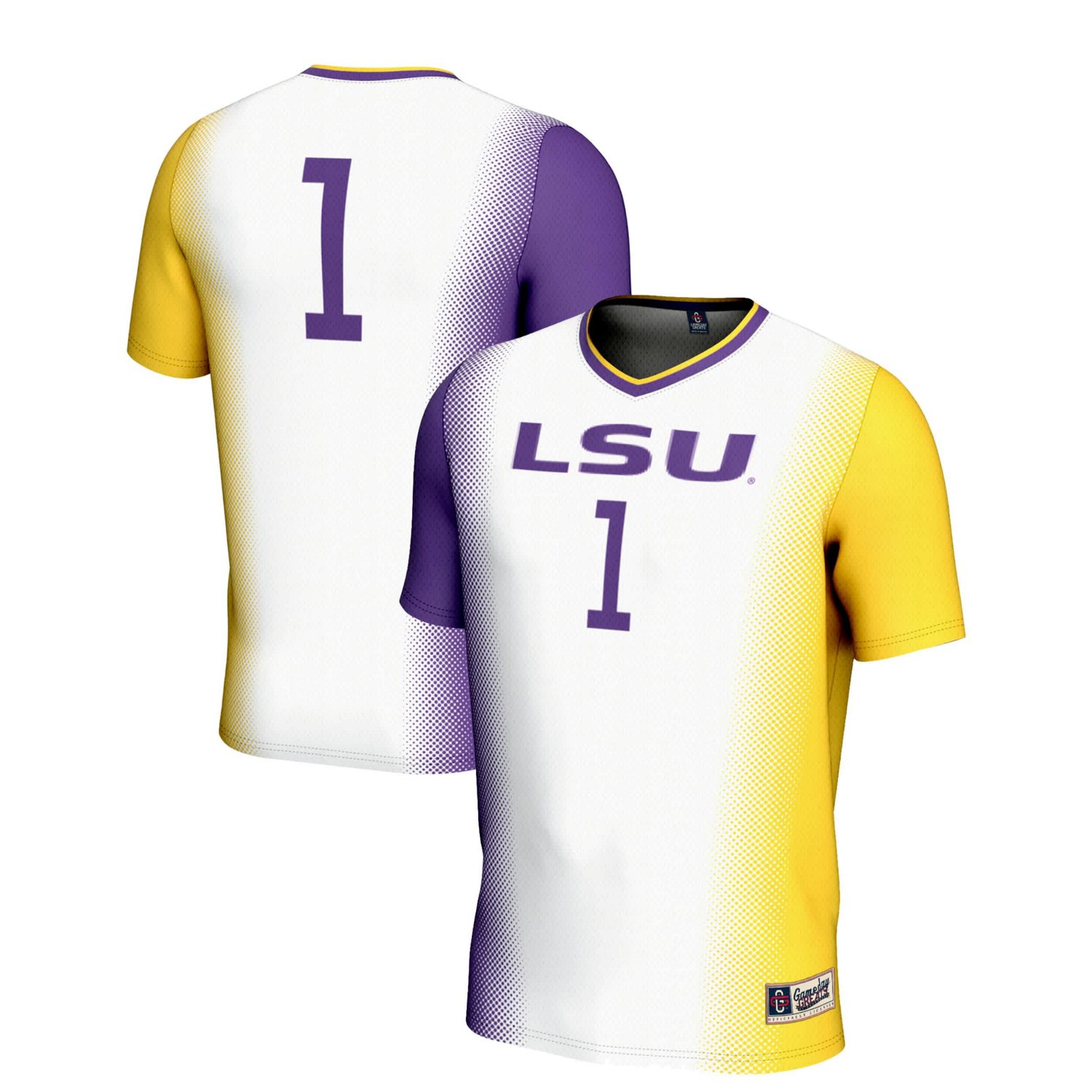 Unisex GameDay Greats 1 LSU Tigers Lightweight Women's Soccer Jersey