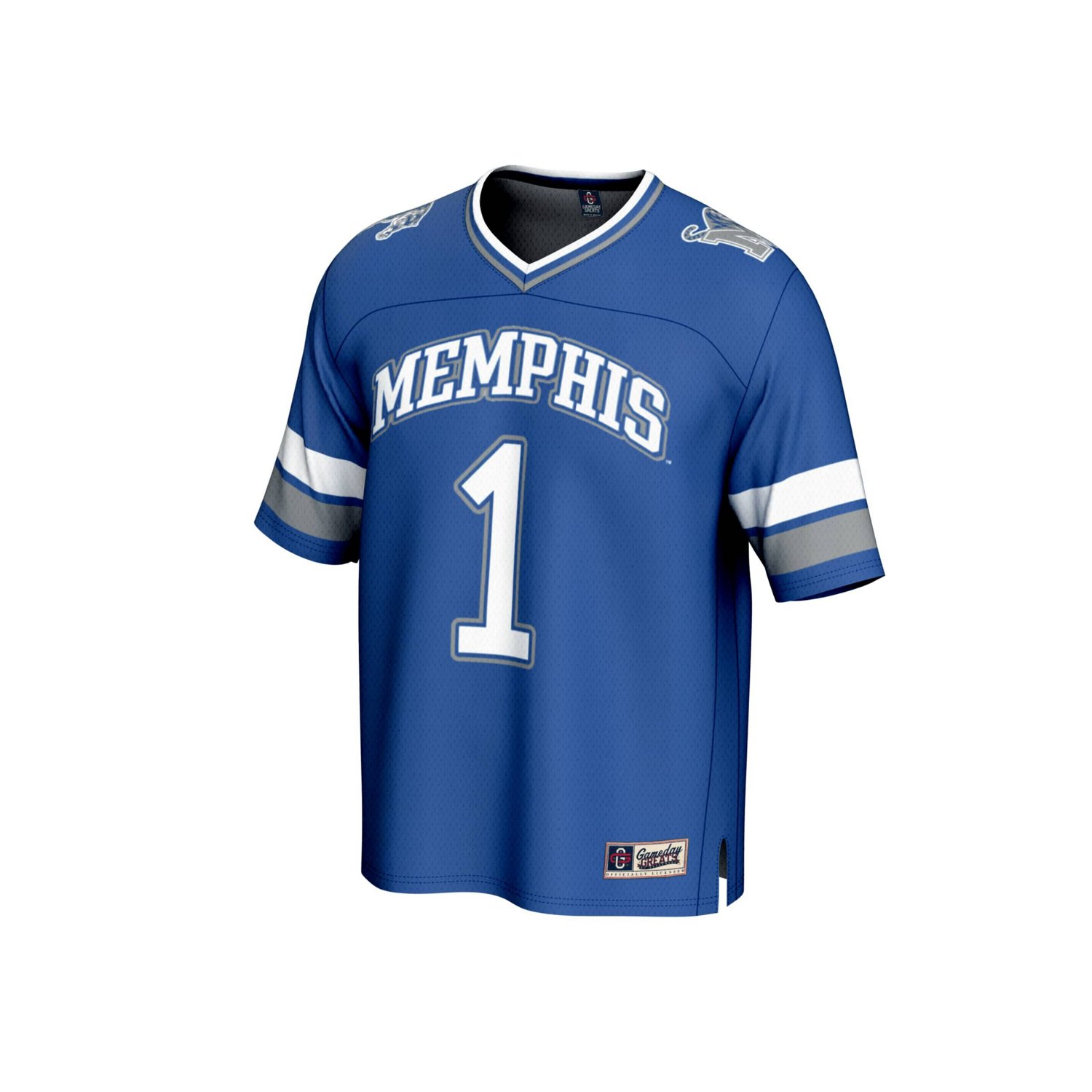 Unisex GameDay Greats 1 Memphis Tigers Collegiate Football Fashion Jersey - view number 2