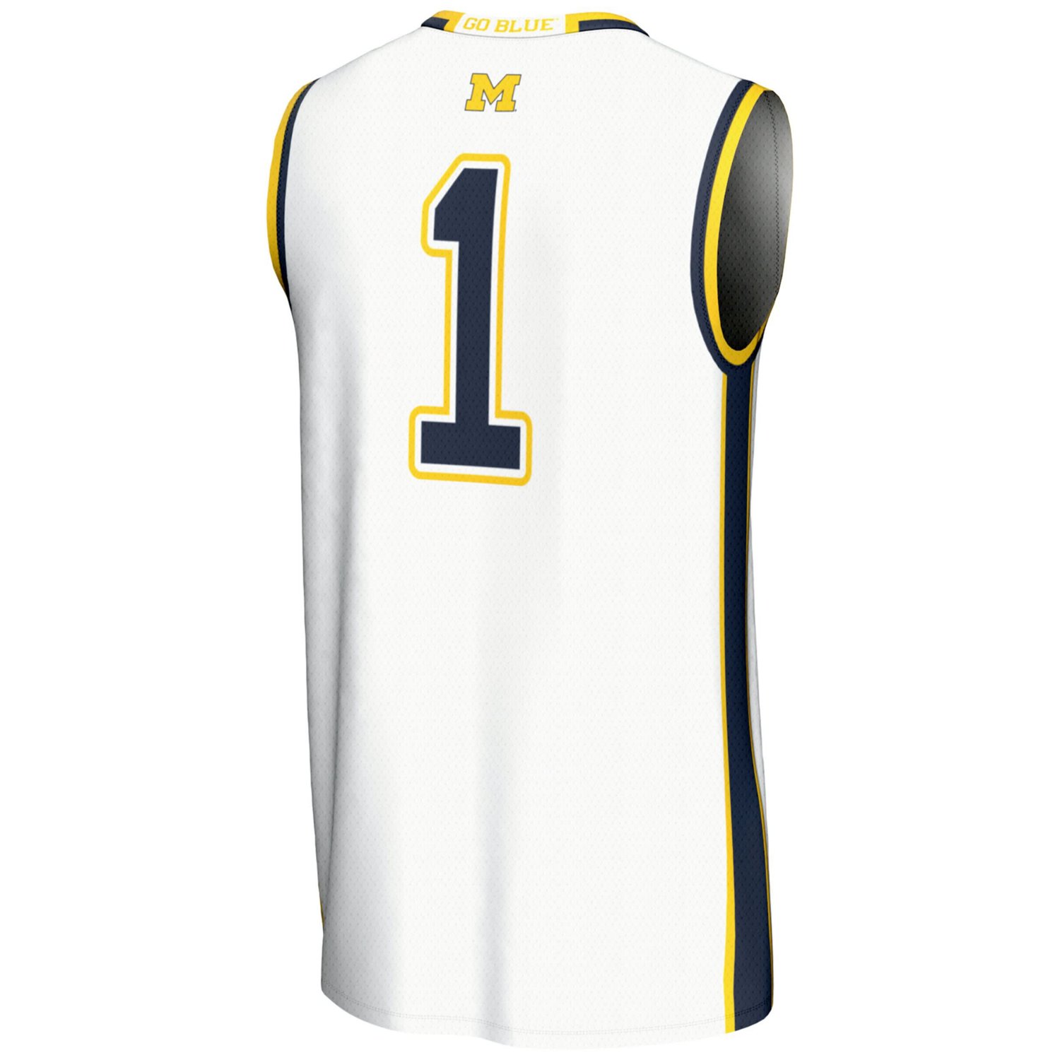 Unisex GameDay Greats 1 Michigan Wolverines Lightweight Basketball Jersey - view number 3