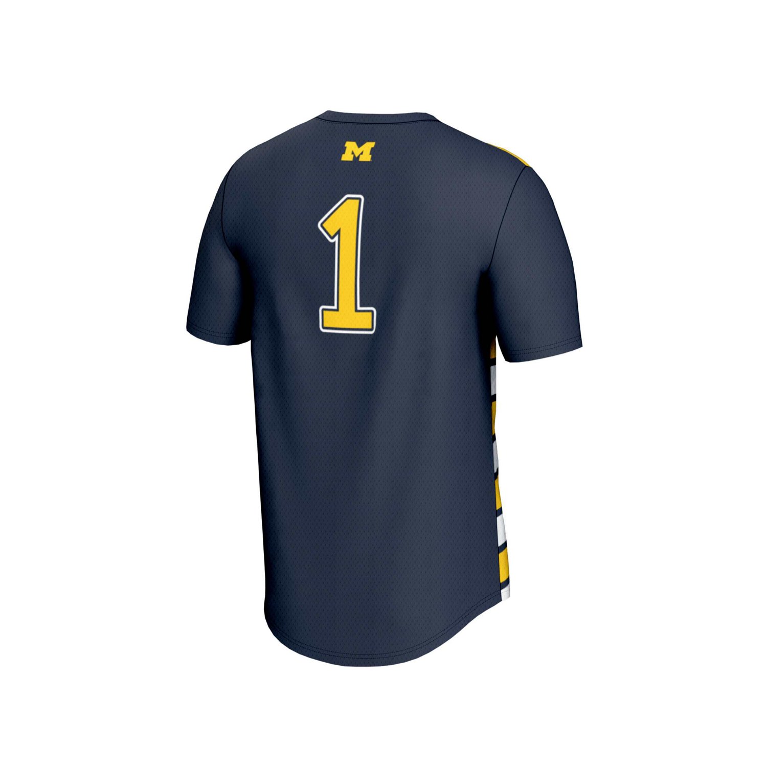 Unisex GameDay Greats 1 Michigan Wolverines Lightweight Soccer Fashion Jersey - view number 3