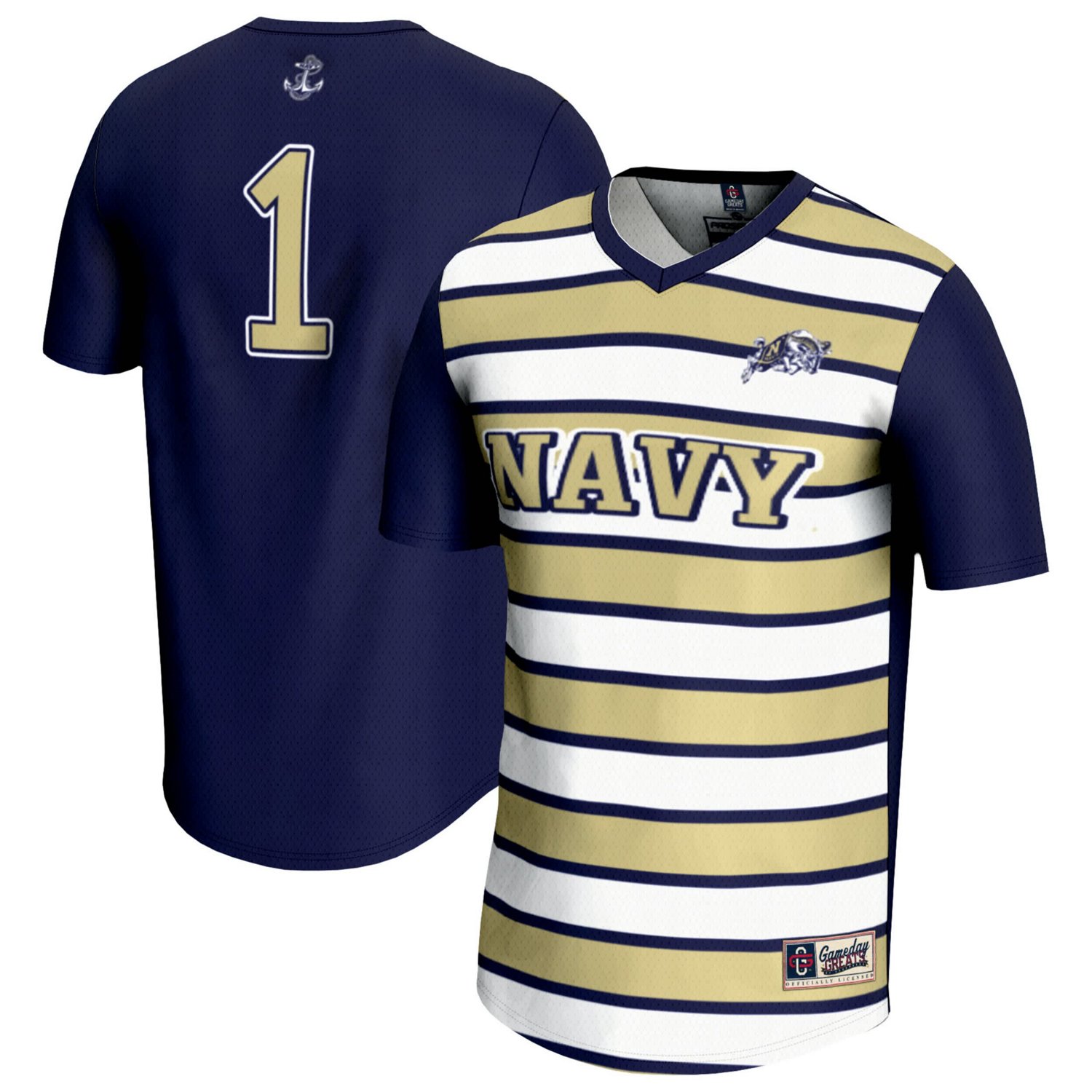 Unisex GameDay Greats 1 Midshipmen Lightweight Soccer Fashion Jersey
