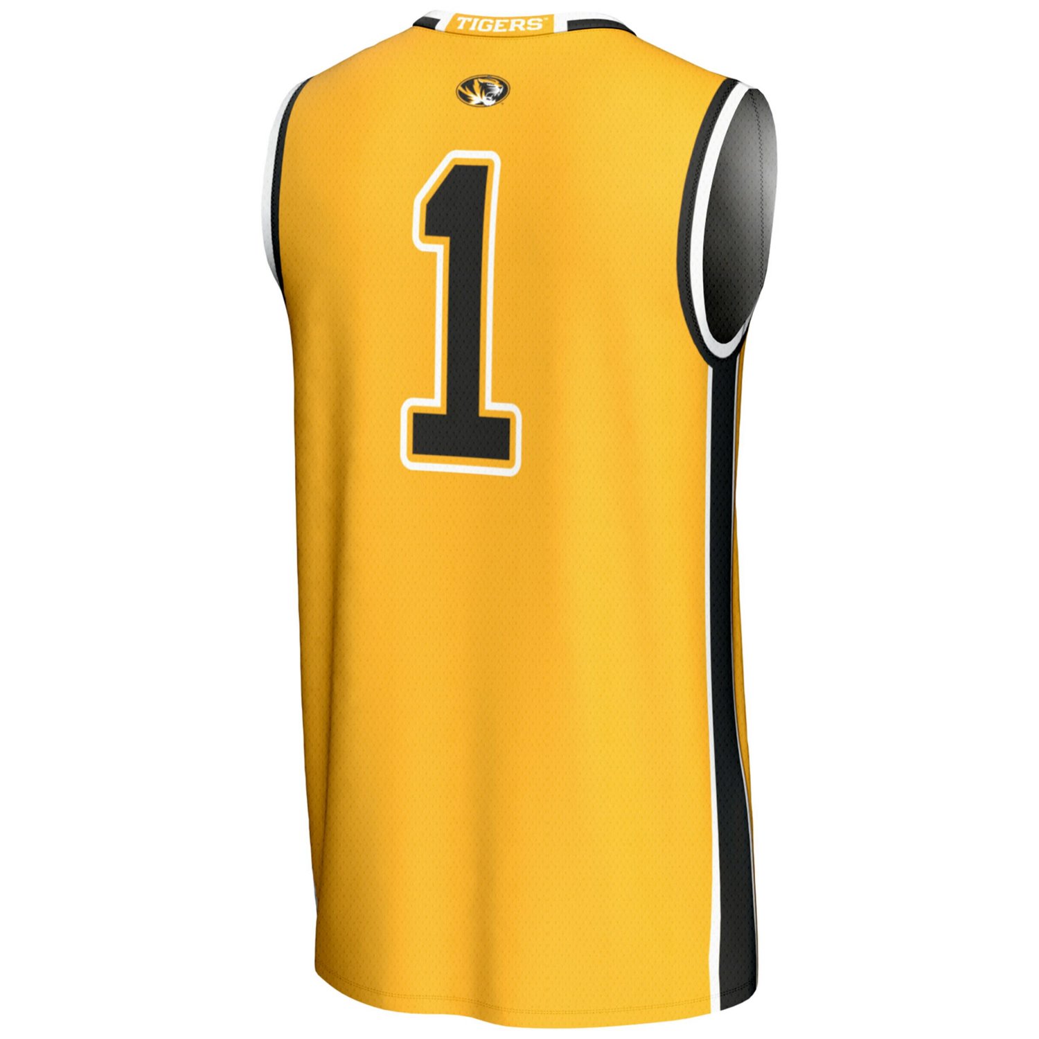 Unisex GameDay Greats 1 Missouri Tigers Lightweight Basketball Jersey - view number 3