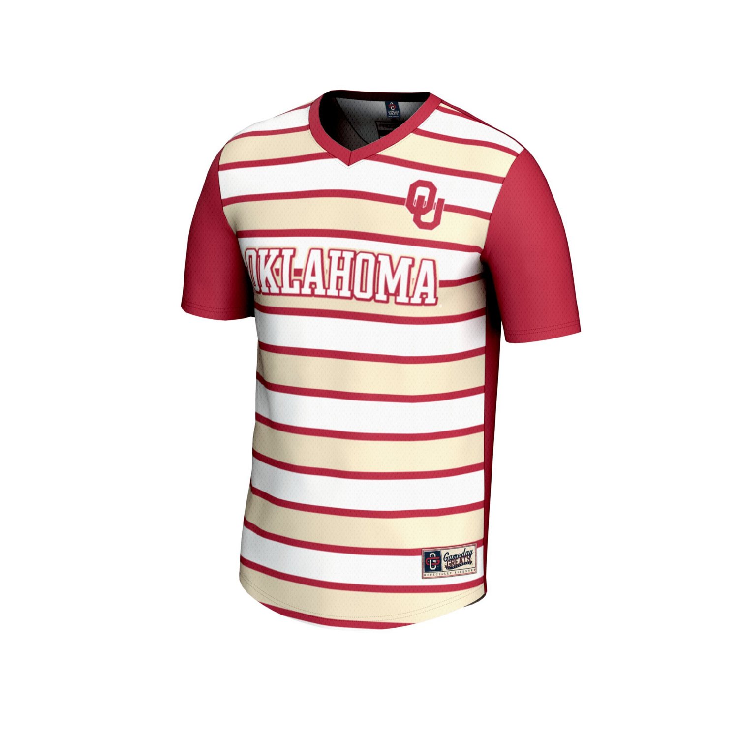 Unisex GameDay Greats 1 Oklahoma Sooners Lightweight Soccer Fashion Jersey - view number 2