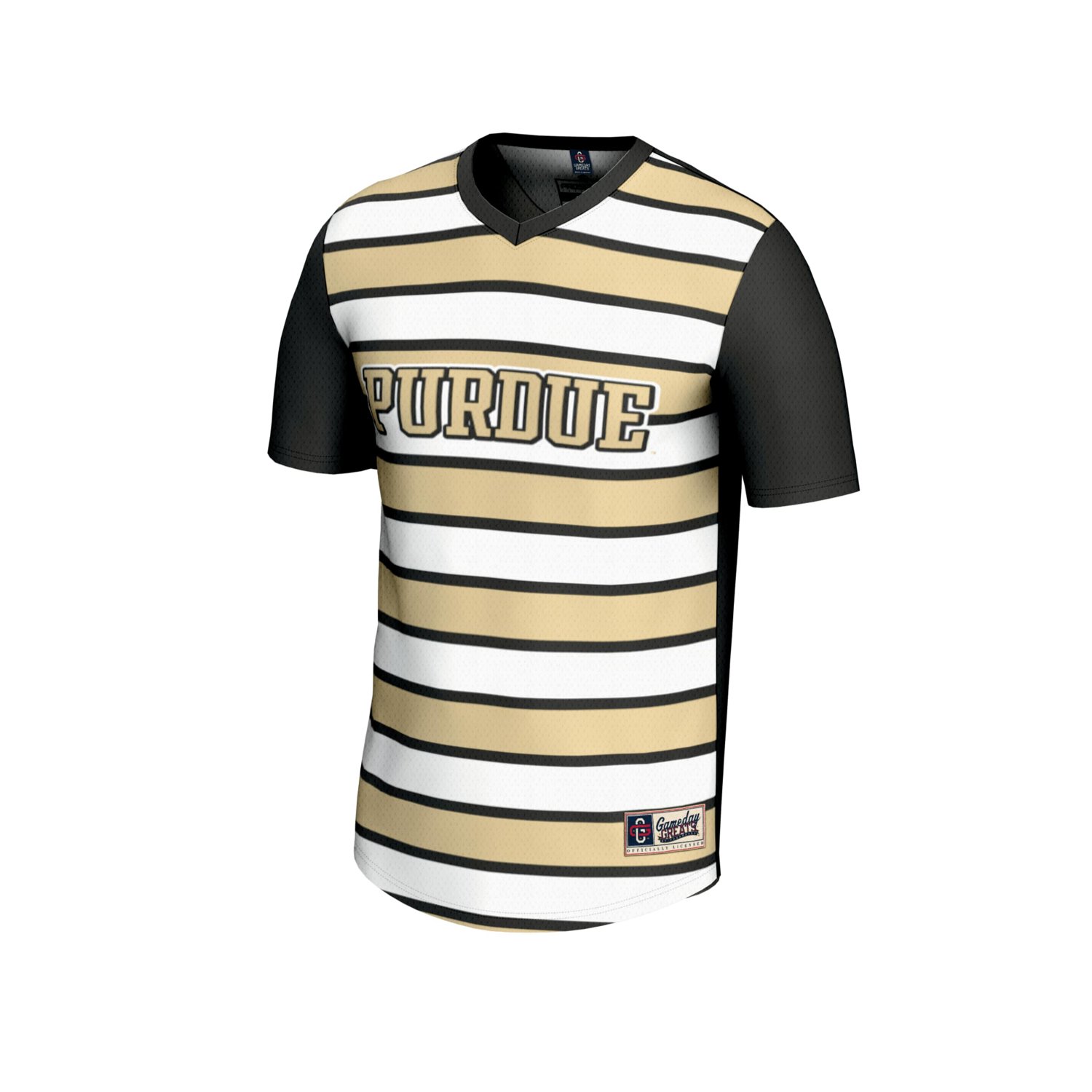 Unisex GameDay Greats 1 Purdue Boilermakers Lightweight Soccer Fashion Jersey - view number 2