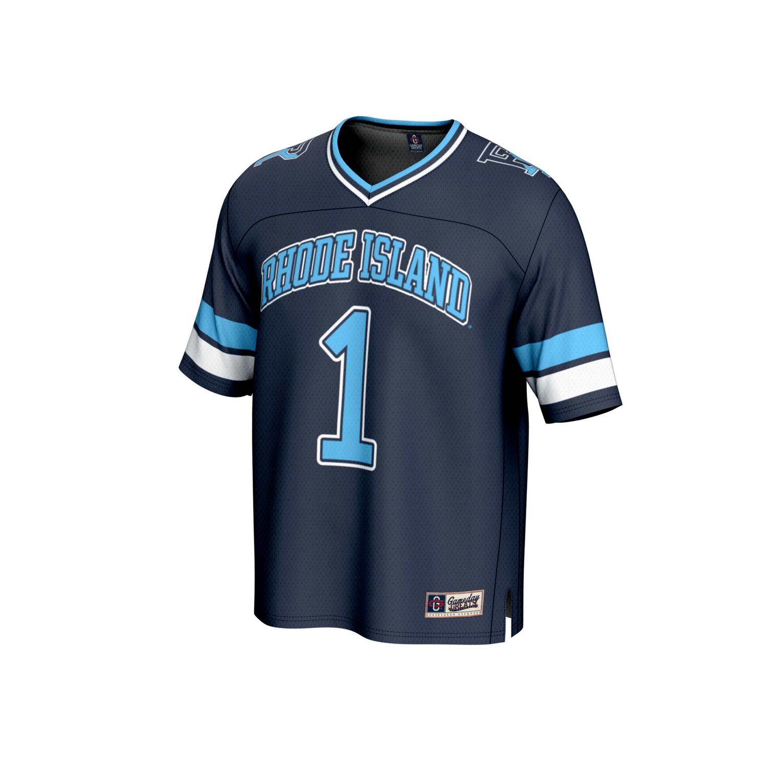 Unisex GameDay Greats 1 Rhode Island Rams Football Fashion Jersey - view number 2