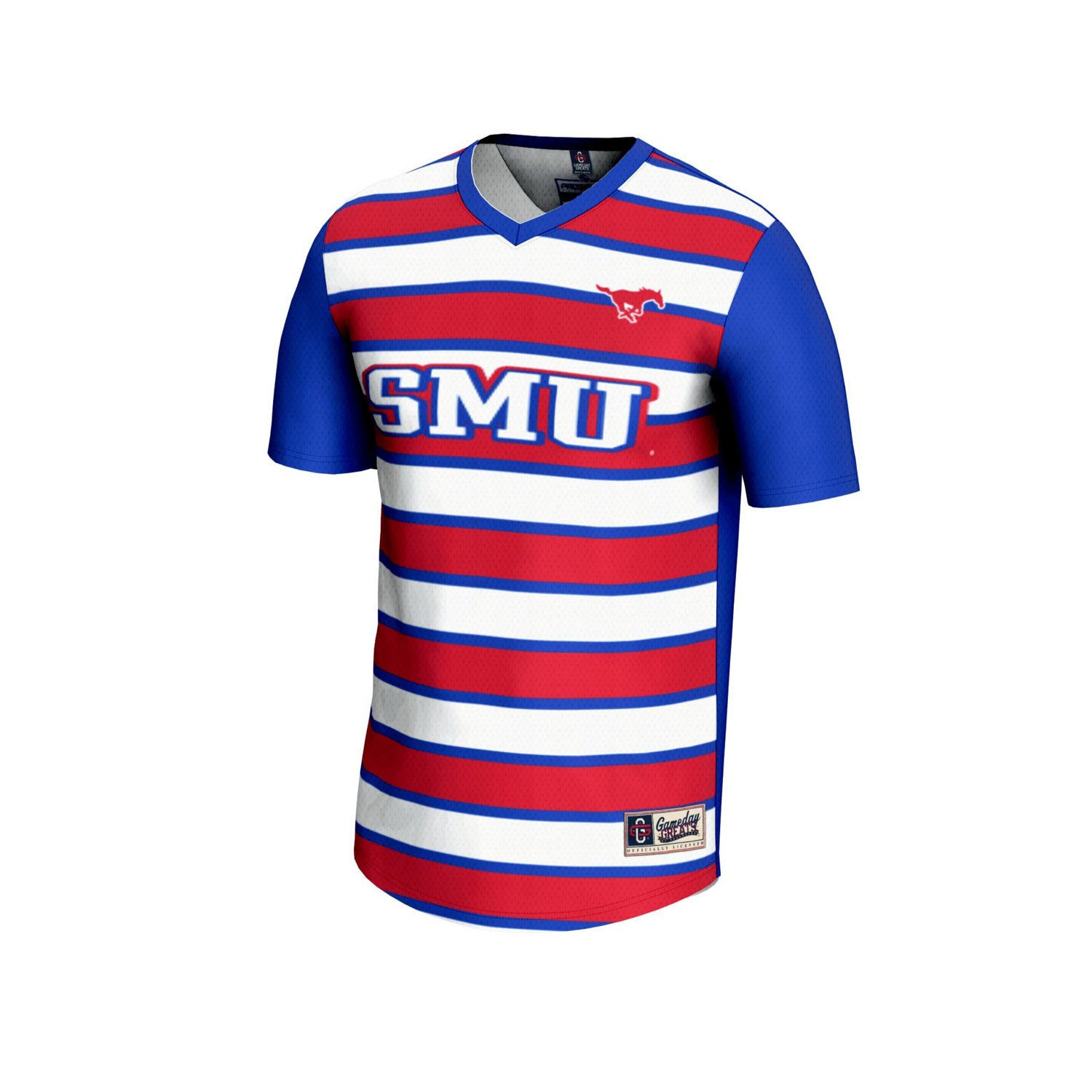 Unisex GameDay Greats 1 SMU Mustangs Lightweight Soccer Fashion Jersey - view number 2