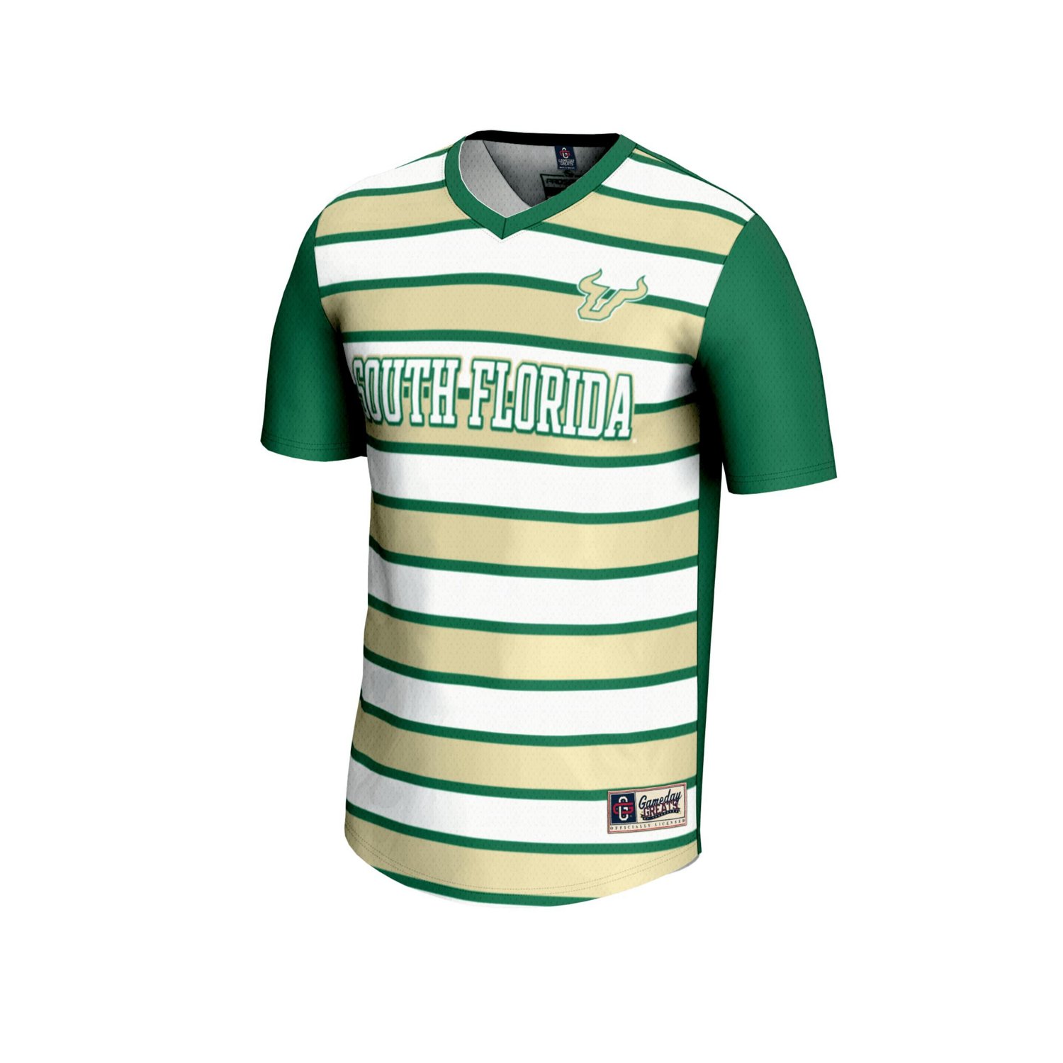 Unisex GameDay Greats 1 South Florida Bulls Lightweight Soccer Fashion Jersey - view number 2