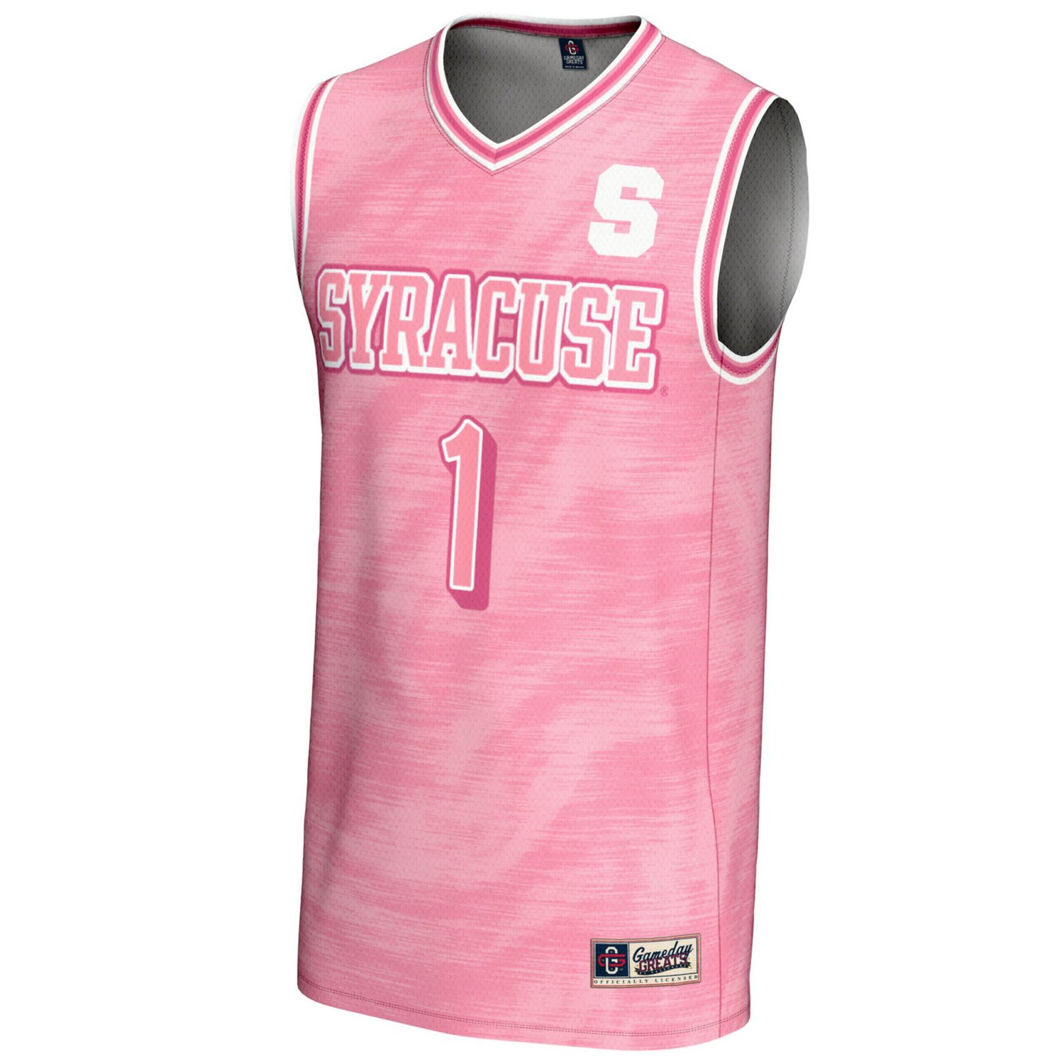 Unisex GameDay Greats 1 Syracuse Orange Lightweight Basketball Fashion Jersey - view number 2