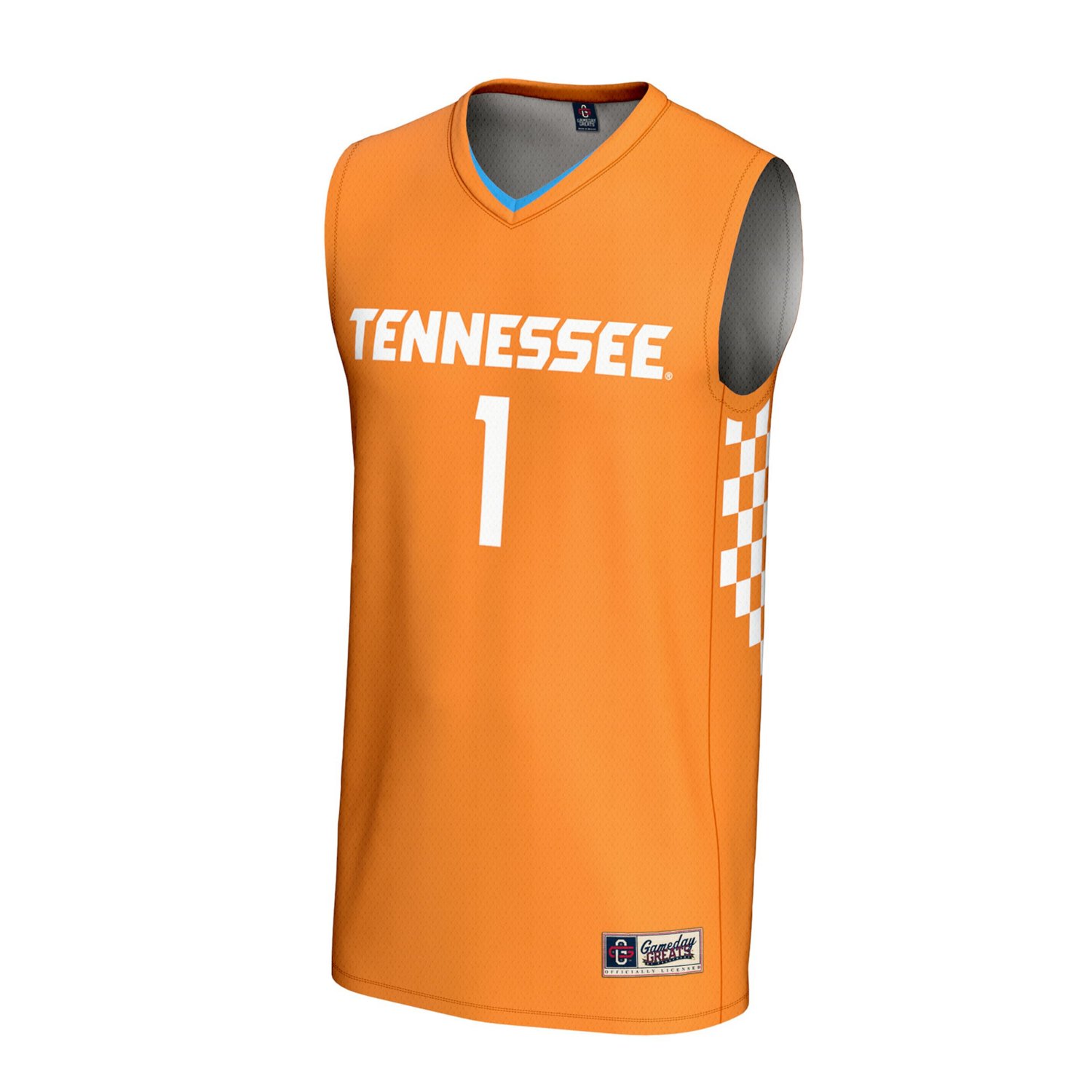 Unisex GameDay Greats 1 Tennessee Tennessee Volunteers Lightweight Women's Basketball Fashion Jersey - view number 2