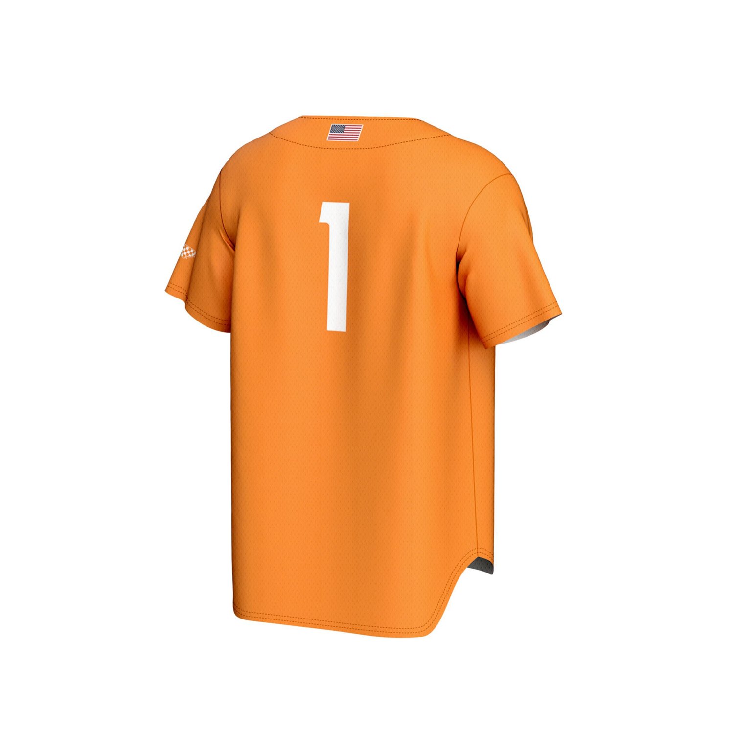 Unisex GameDay Greats 1 Tennessee Volunteers Lightweight Baseball Fashion Jersey - view number 3