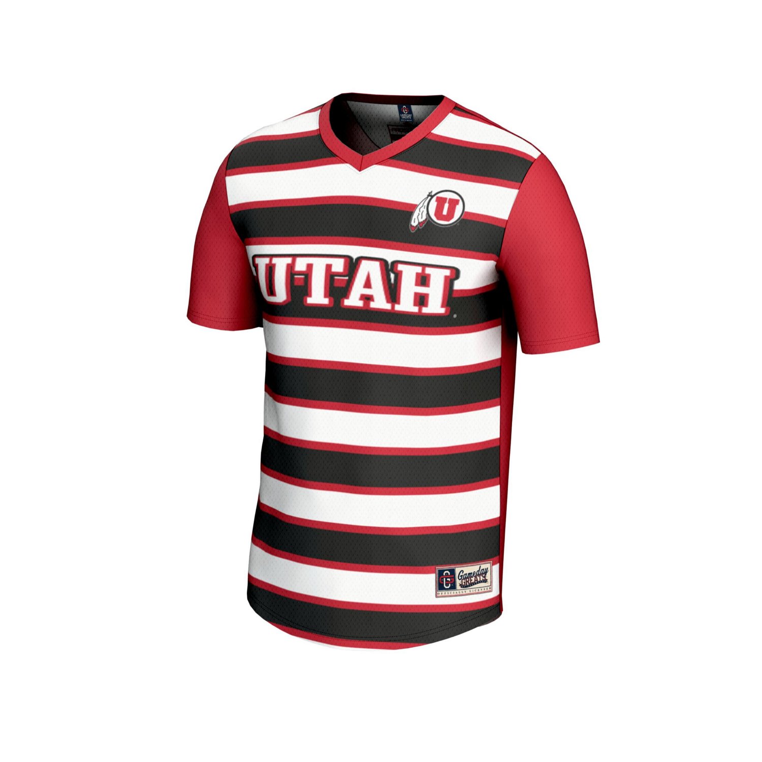 Unisex GameDay Greats 1 Utah Utes Lightweight Soccer Fashion Jersey - view number 2