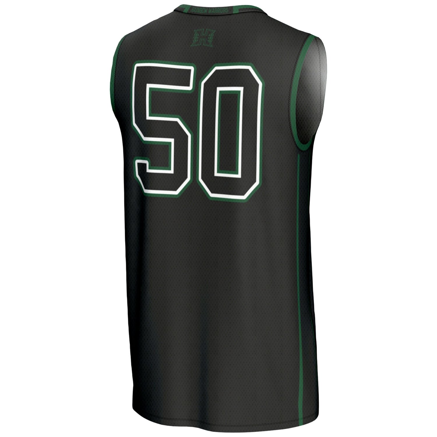 Unisex GameDay Greats 50 Hawaii Rainbow Warriors Lightweight Basketball Jersey - view number 3