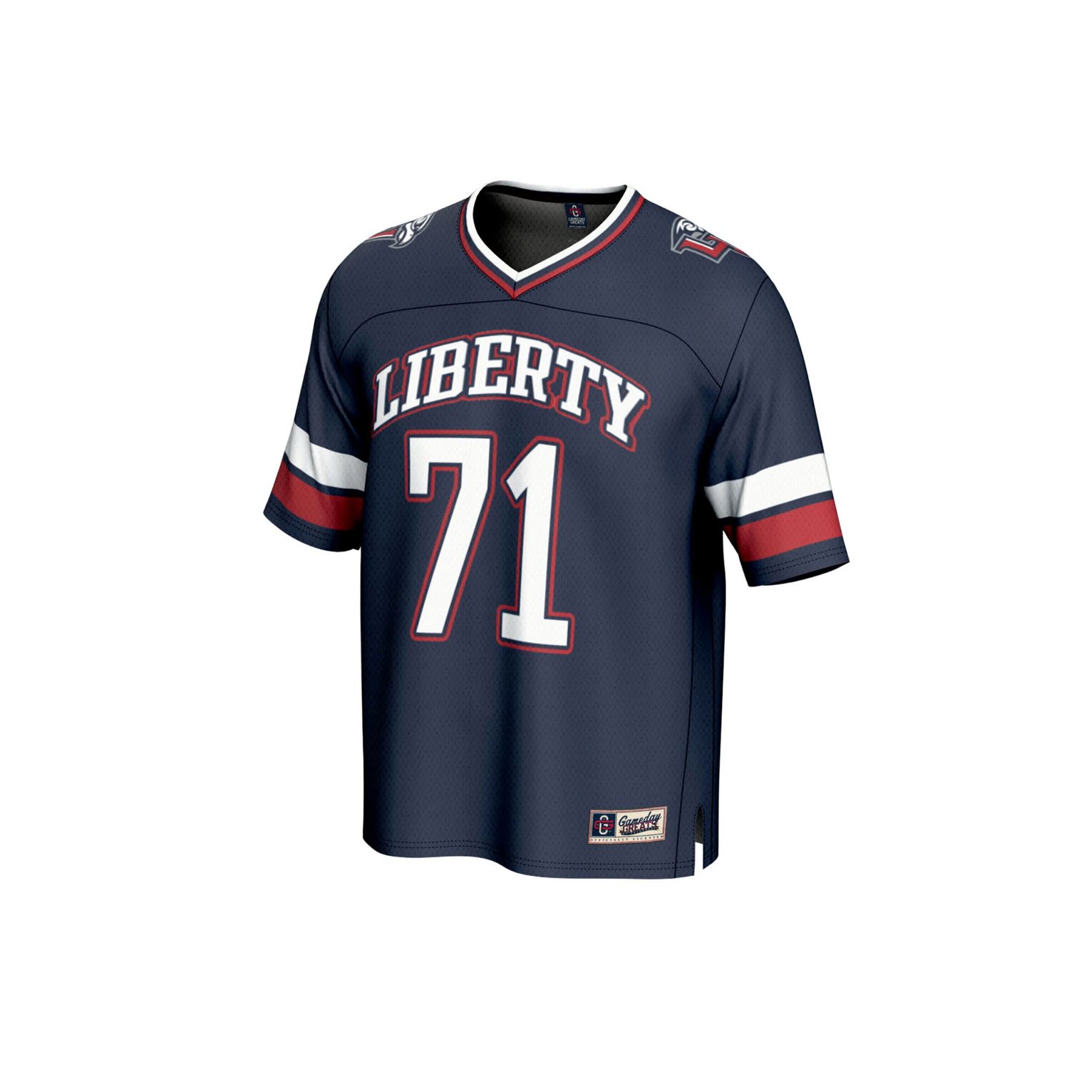Unisex GameDay Greats 71 Liberty Flames Lightweight Football Fashion Jersey - view number 2