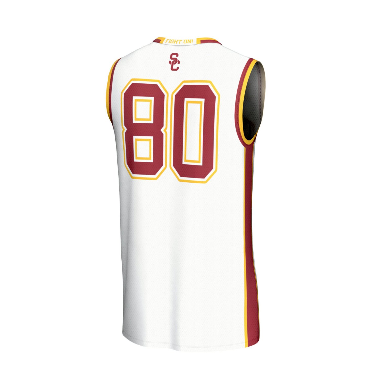 Unisex GameDay Greats 80 USC Trojans Lightweight Basketball Fashion Jersey - view number 3