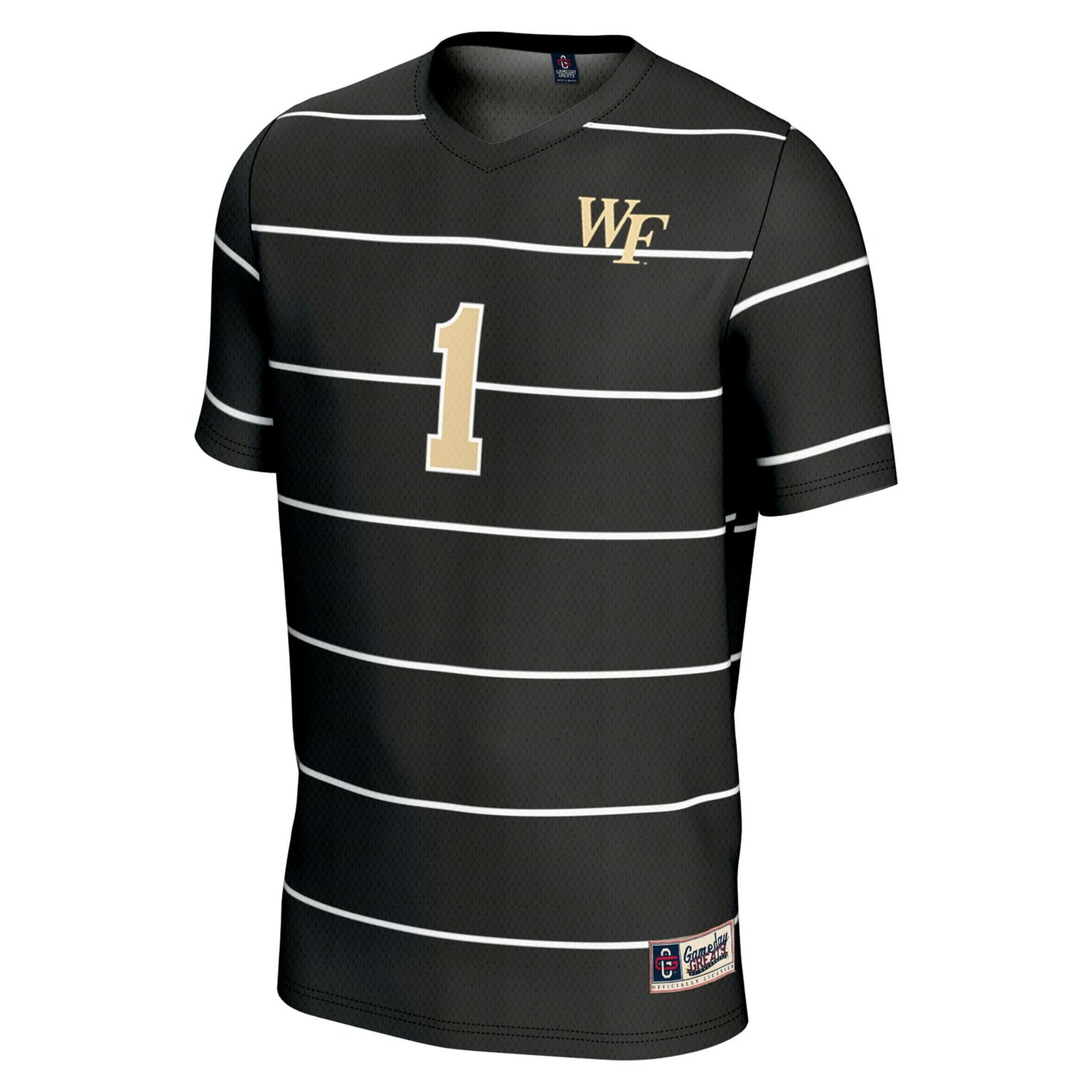 Unisex GameDay Greats Aubrey Kingsbury Wake Forest Demon Deacons Women's Soccer Fashion Jersey - view number 2
