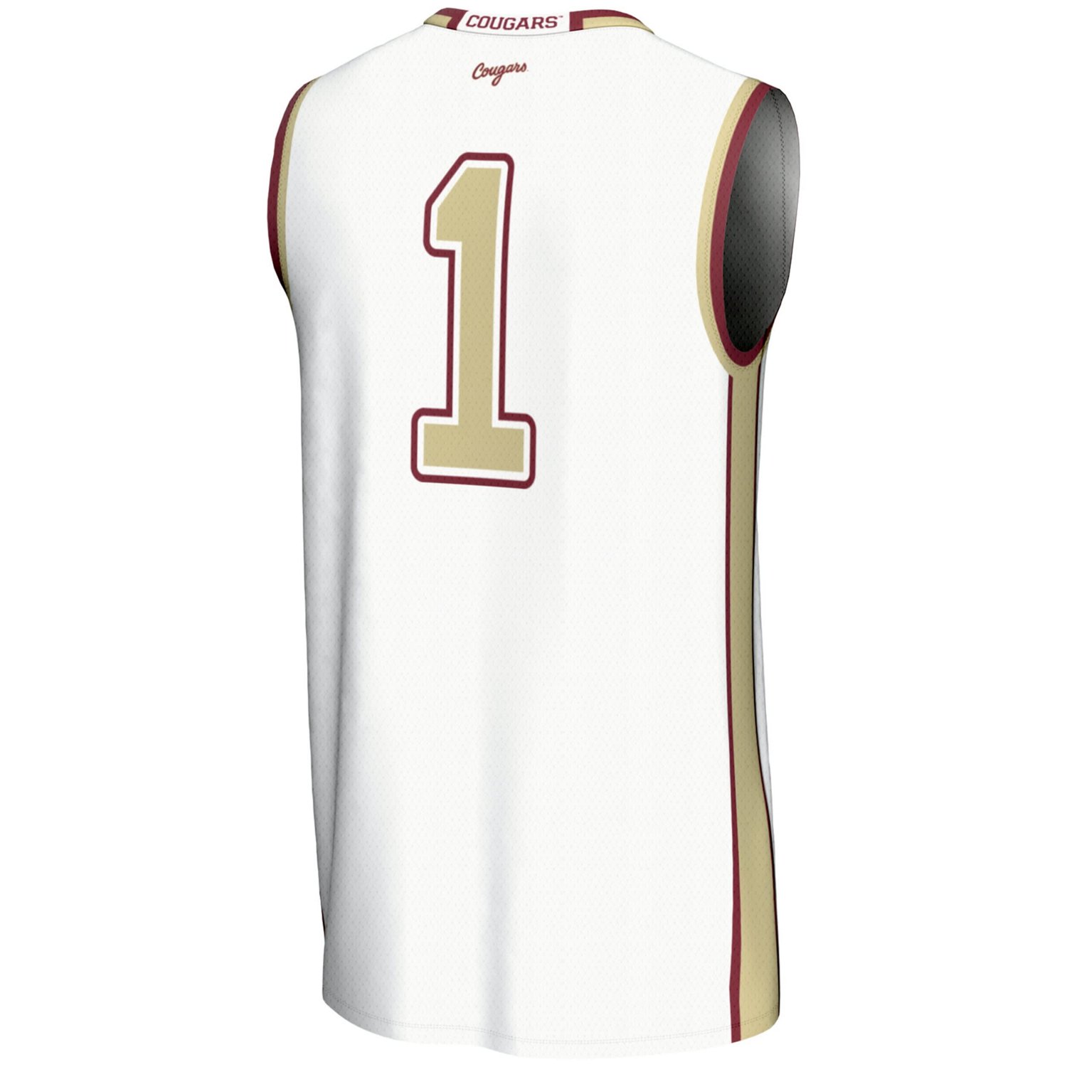 Unisex GameDay Greats Charleston Cougars 1 Basketball Jersey - view number 3