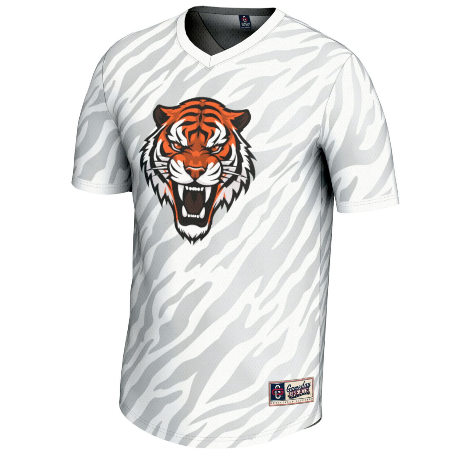 Unisex GameDay Greats Clemson Tigers Lightweight Pickleball Jersey - view number 2
