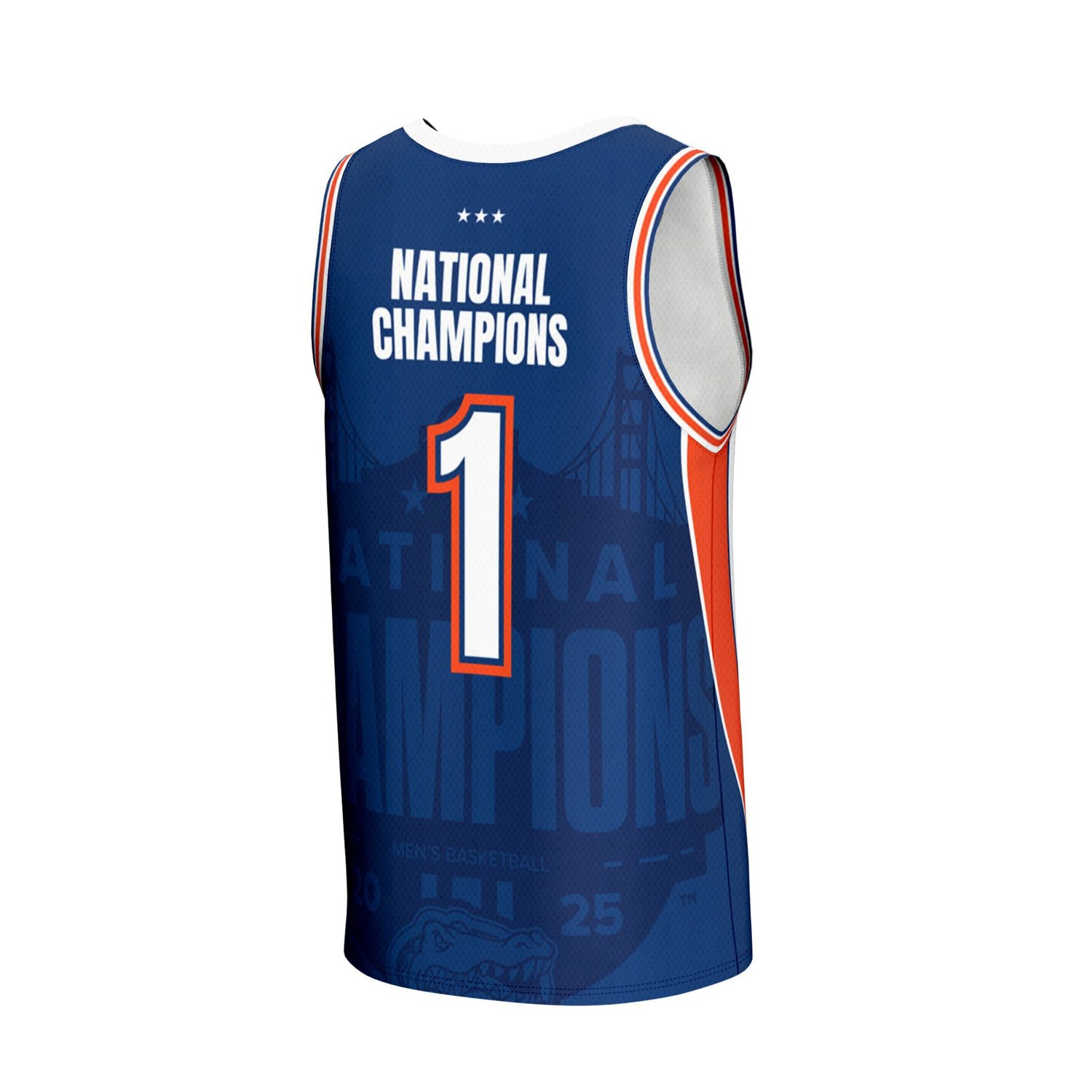Unisex GameDay Greats Florida Gators 2025 NCAA Men's Basketball National Champions Commemorative Fashion Jersey - view number 3