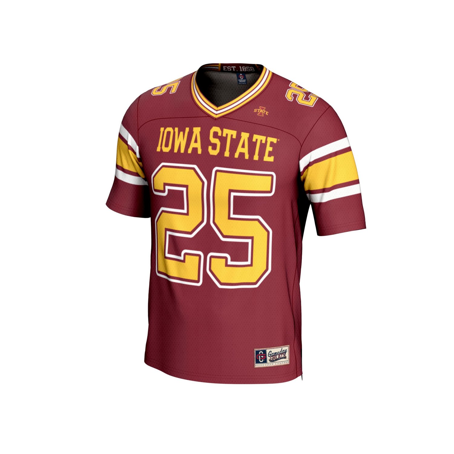 Unisex GameDay Greats Iowa State Cyclones Lightweight Collegiate Football Fashion Jersey - view number 2