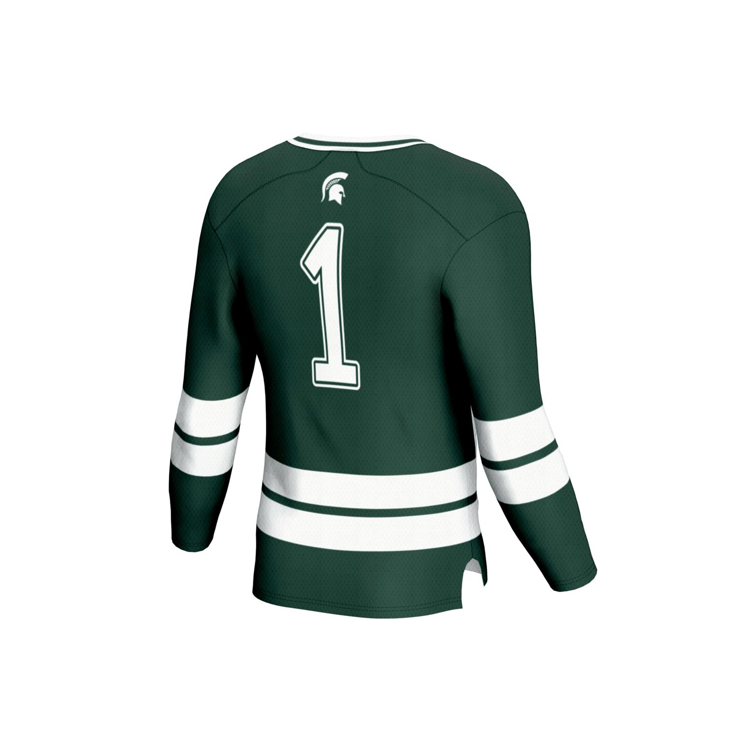 Unisex GameDay Greats Michigan State Spartans Lightweight Men's Hockey Fashion Jersey - view number 3