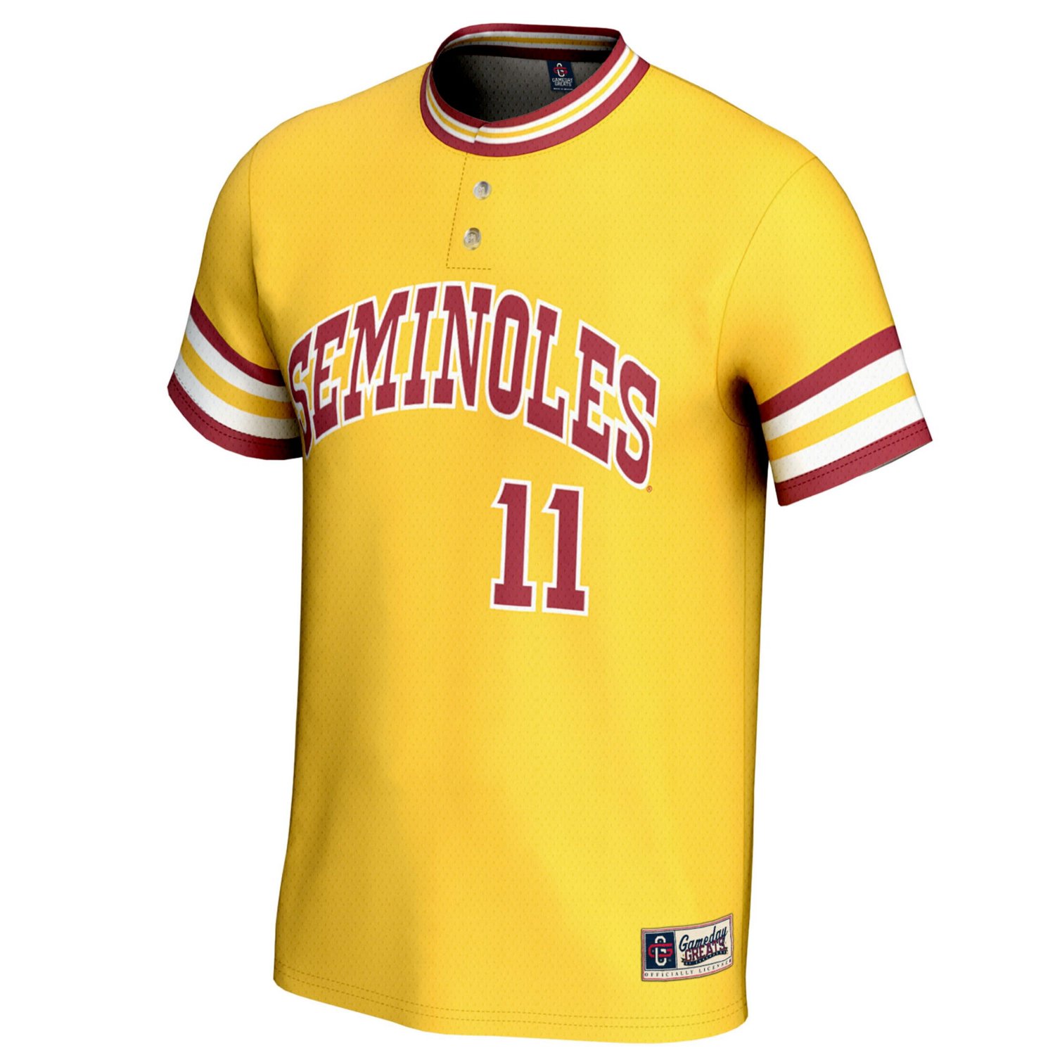 Unisex GameDay Greats Mike Martin Florida State Seminoles Lightweight Baseball Jersey - view number 2
