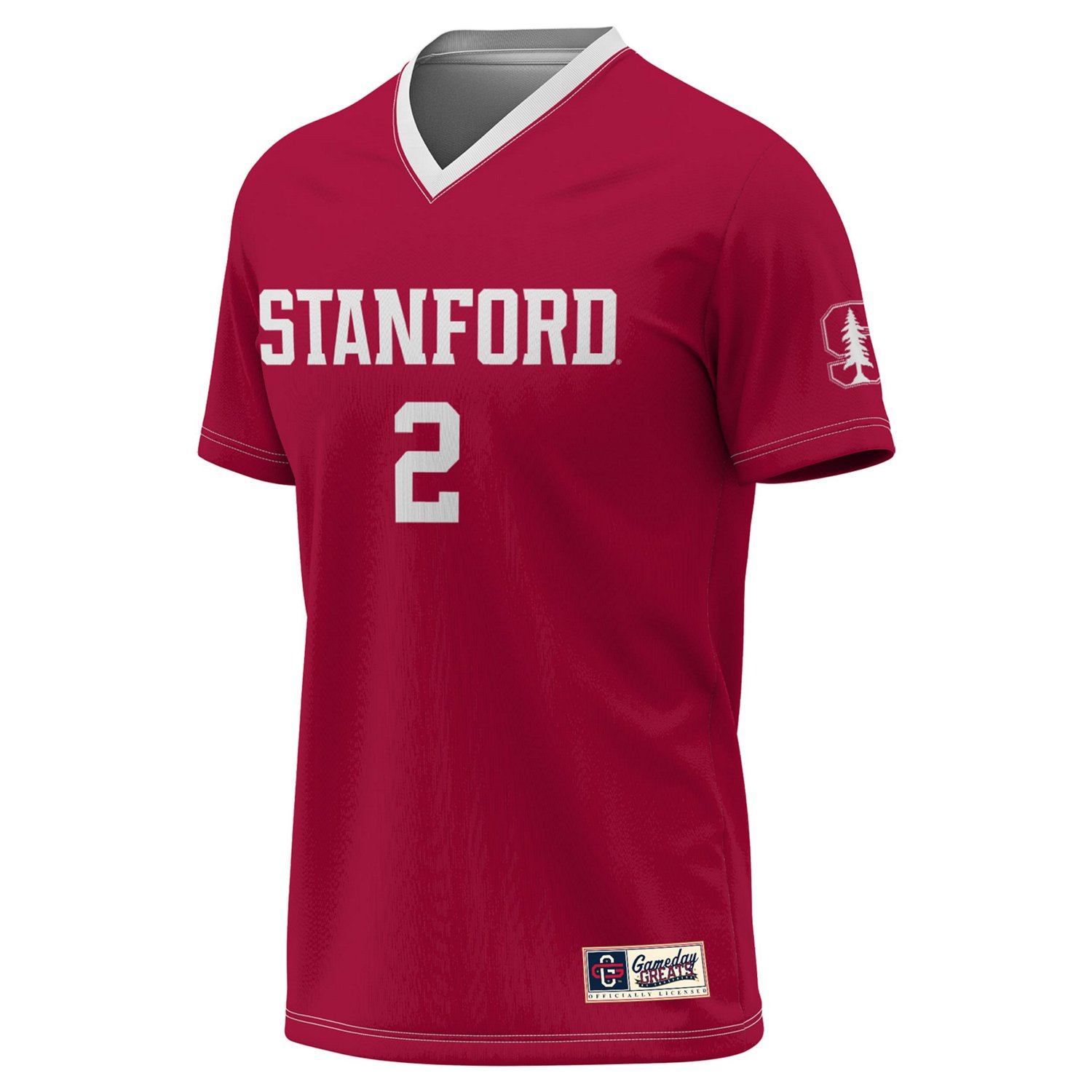 Unisex GameDay Greats Naomi Girma Stanford Lightweight Alumni Soccer Jersey - view number 2
