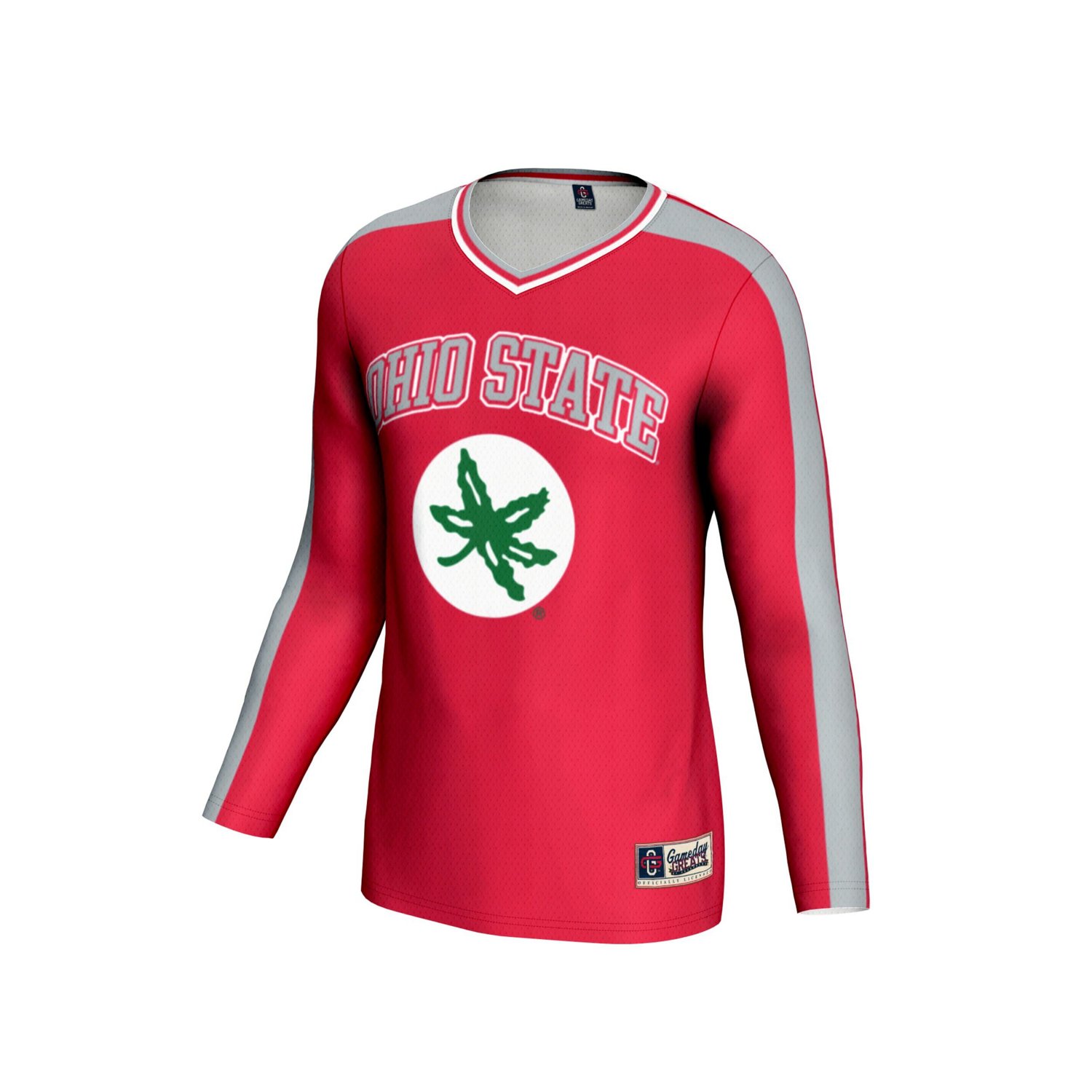 Unisex GameDay Greats Ohio State Buckeyes 1 Lightweight Volleyball Fashion Jersey