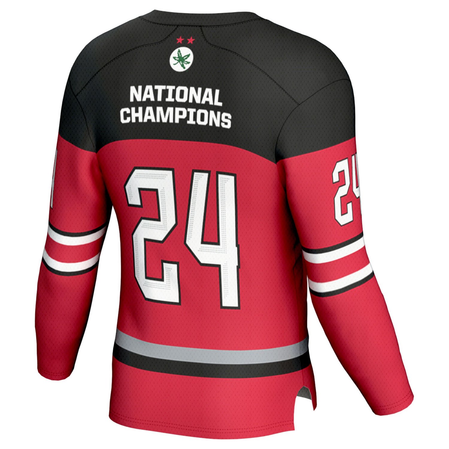 Unisex GameDay Greats Ohio State Buckeyes 2024 NCAA Women's Ice Hockey National Champions Fashion Jersey - view number 3