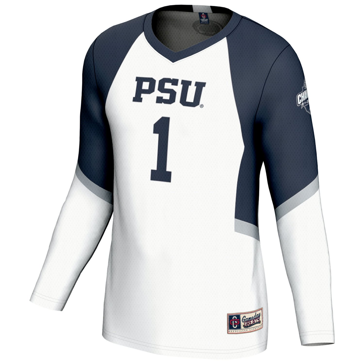 Unisex GameDay Greats Penn State Nittany Lions 2024 NCAA Women's Volleyball National Champions Lightweight Fashion Jersey - view number 2