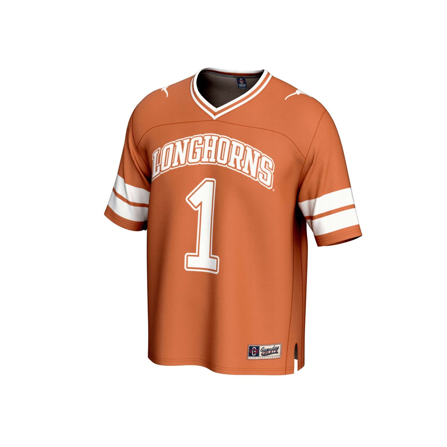 Unisex GameDay Greats Texas 1 Texas Longhorns Football Fashion Jersey - view number 2