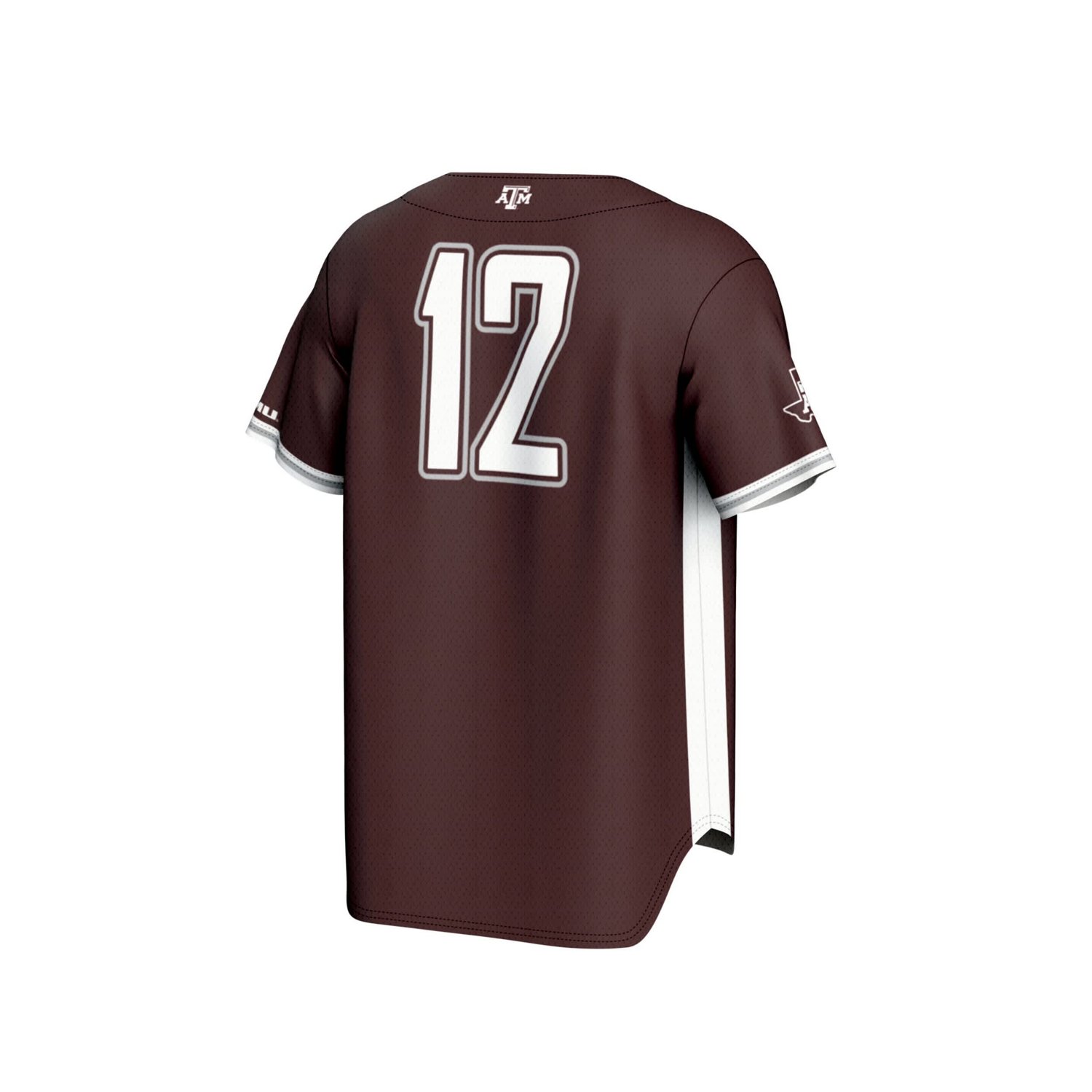 Unisex GameDay Greats Texas AM Aggies Lightweight Baseball Jersey - view number 3
