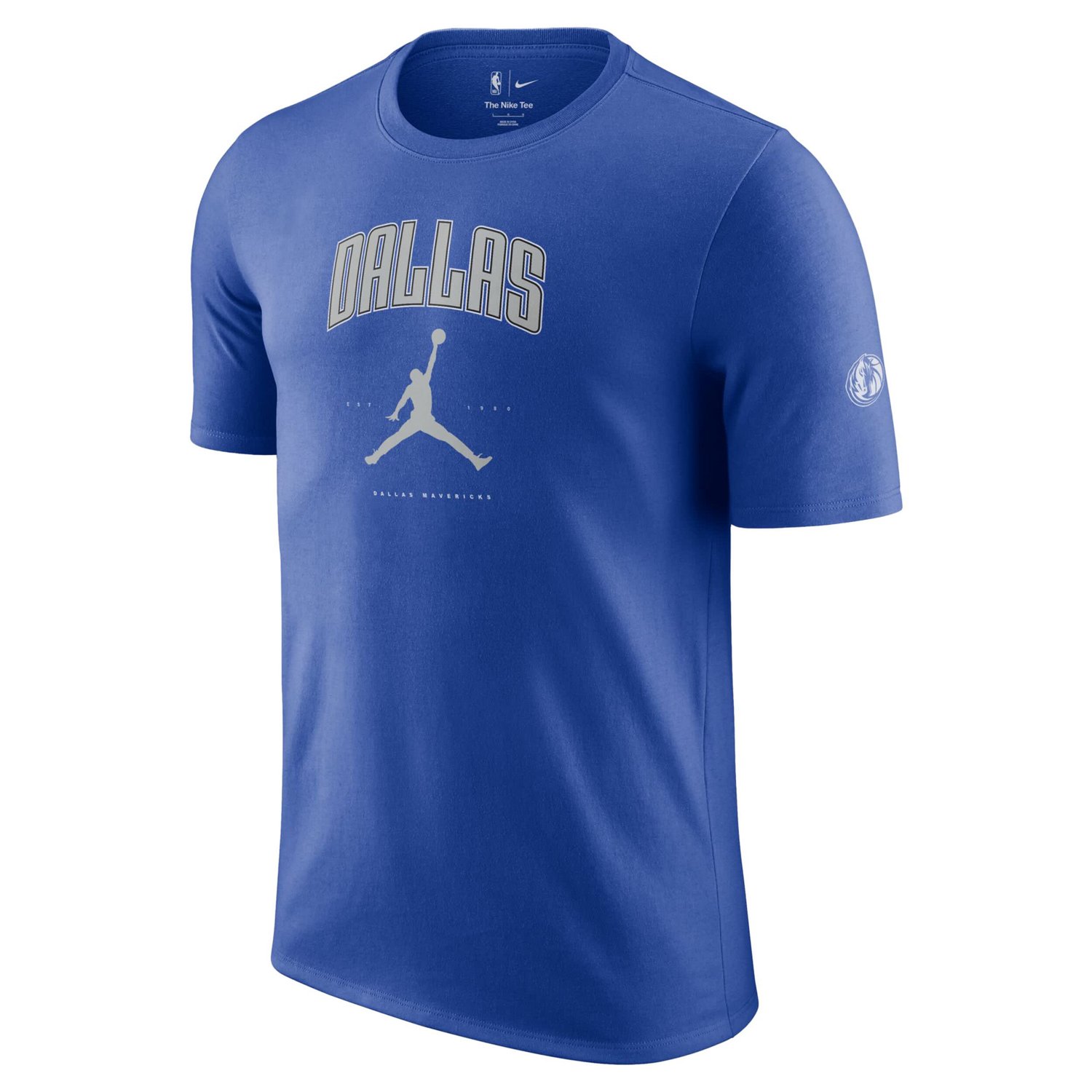 Unisex Jordan Brand Dallas Mavericks Essential Cities T-Shirt - view number 2