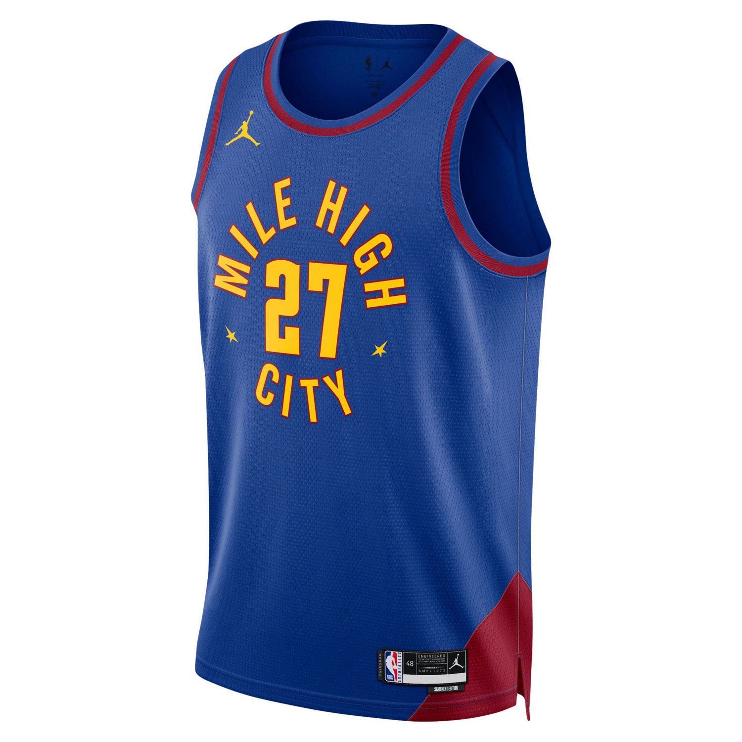 Unisex Jordan Brand Jamal Murray Denver Nuggets Swingman Jersey - Statement Edition - view number 2