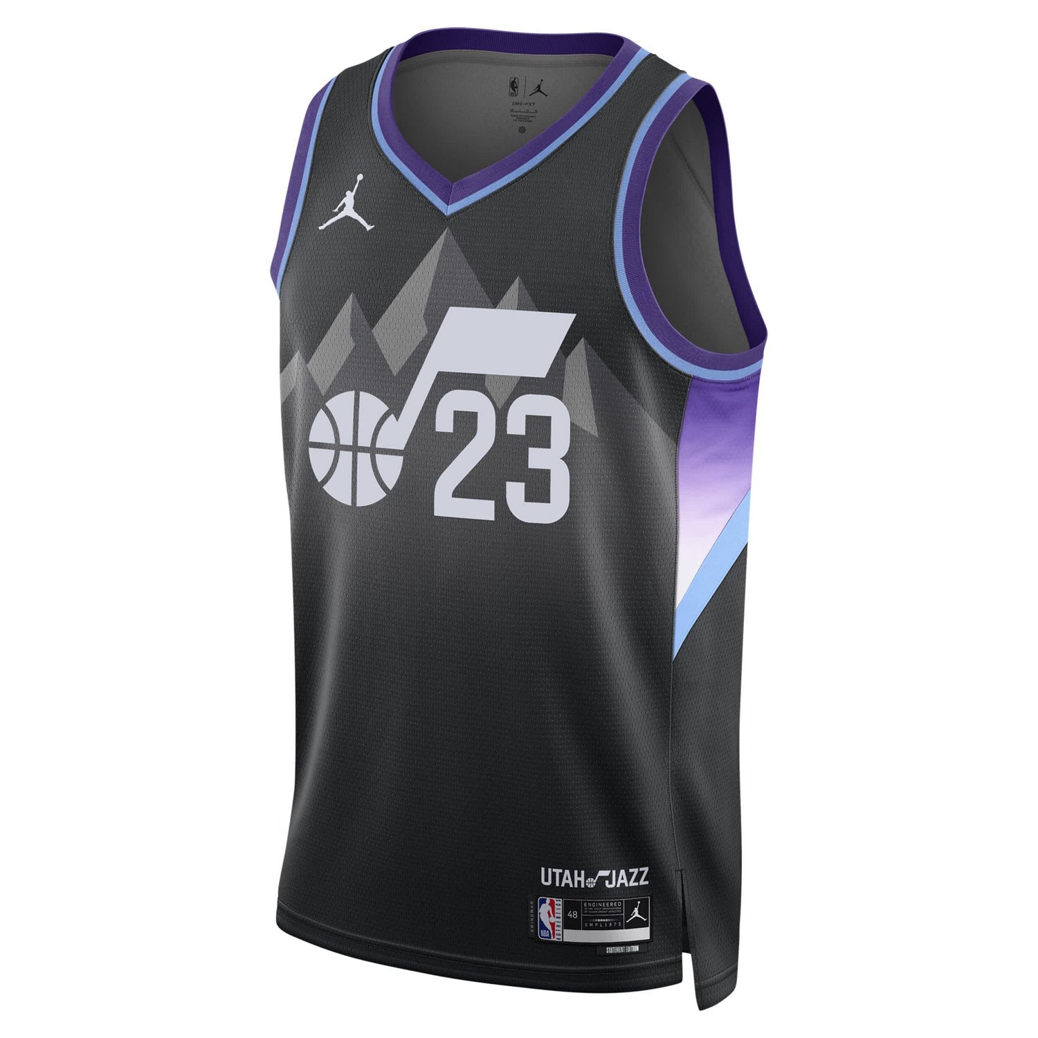 Unisex Jordan Brand Lauri Markkanen Utah Jazz 2024 25 Swingman Jersey - Statement Edition - view number 2