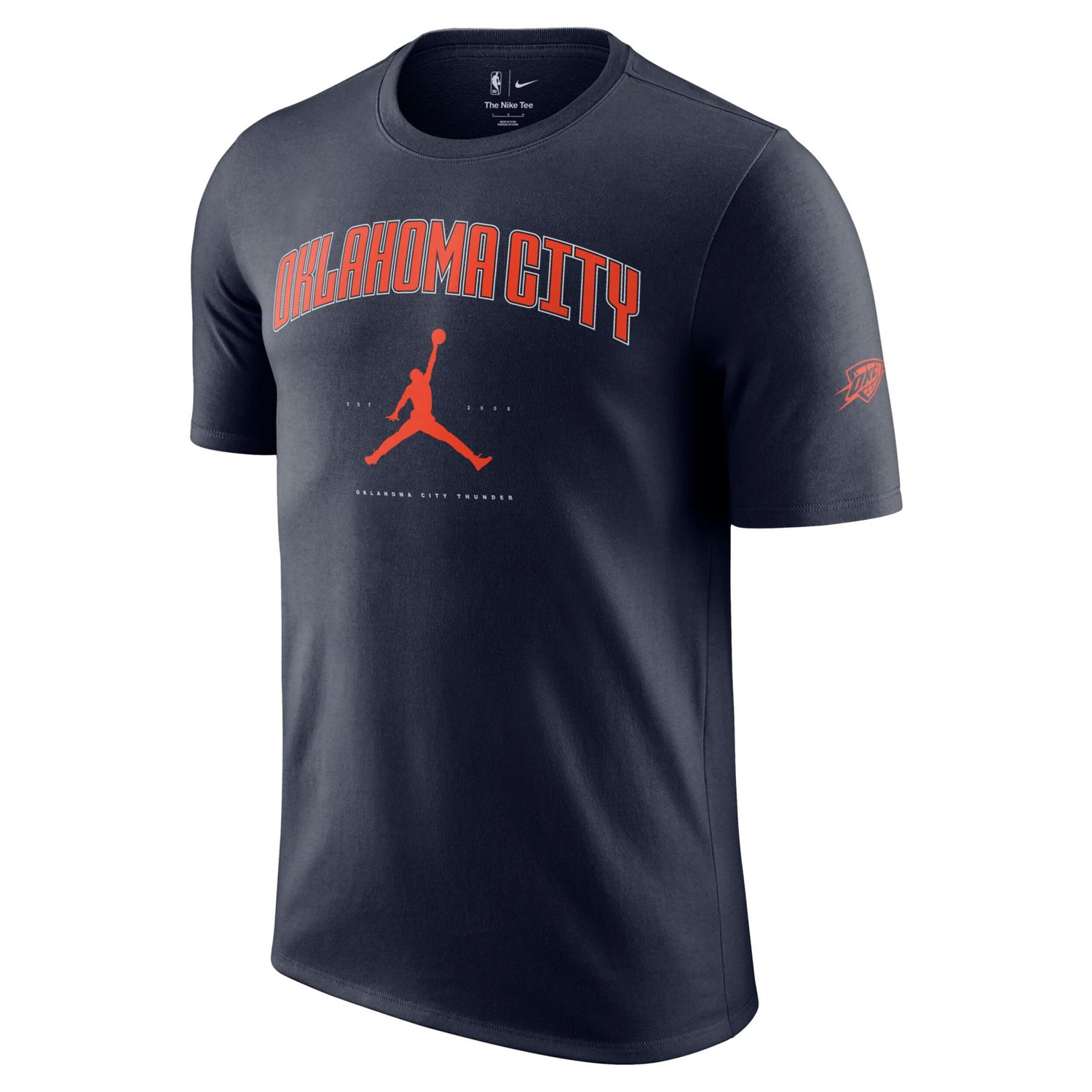 Unisex Jordan Brand Oklahoma City Thunder Essential Cities T-Shirt - view number 2