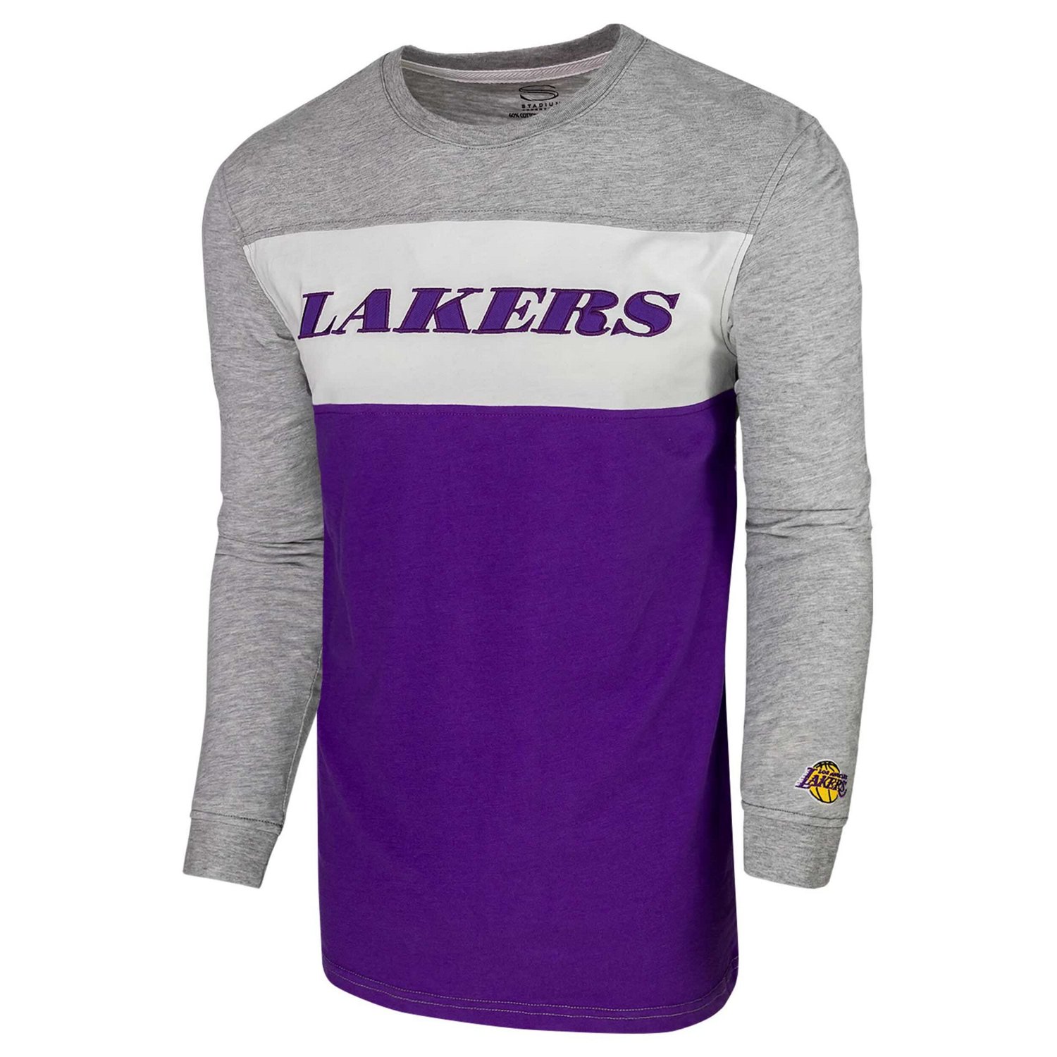 Unisex Los Angeles Lakers Loge Long Sleeve T-Shirt                                                                               - view number 2