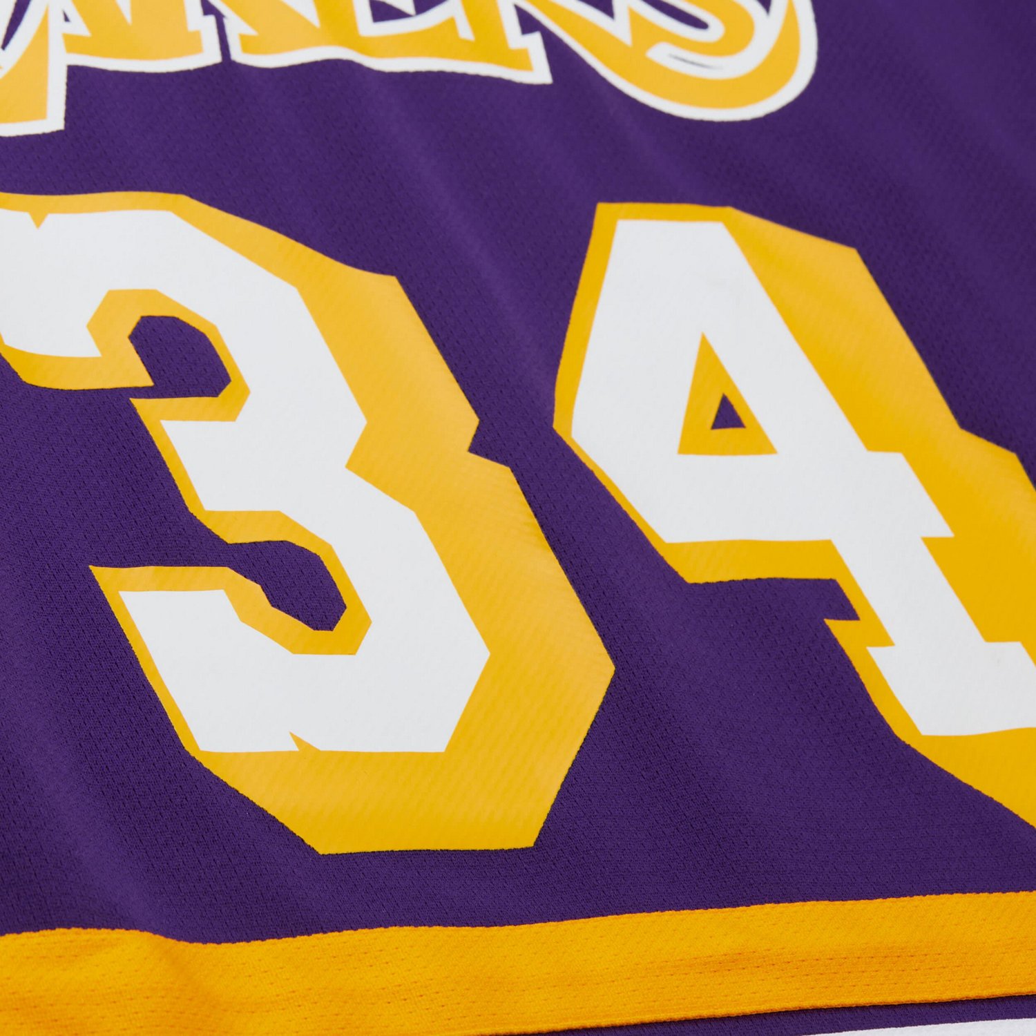 Unisex Mitchell  Ness Shaquille O'Neal Los Angeles Lakers Maxxed Out Fashion Hockey Jersey - view number 4