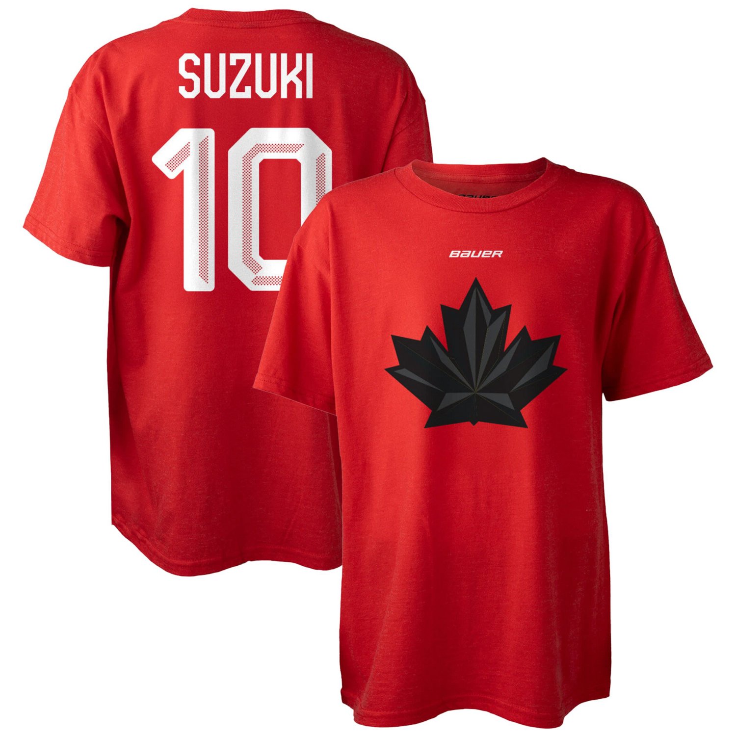 Unisex Nick Suzuki Hockey Canada 2026 Winter Olympics Name  Number T-Shirt