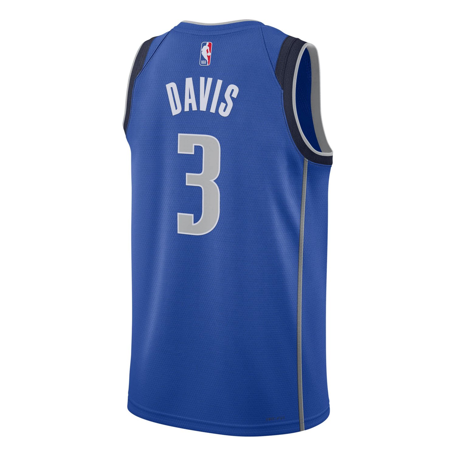 Unisex Nike Anthony Davis Dallas Mavericks Swingman Player Jersey - Icon Edition - view number 3