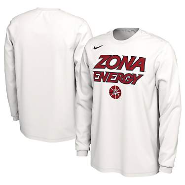 Unisex Nike Arizona Wildcats 2024 On-Court Bench Energy Long Sleeve T-Shirt                                                     