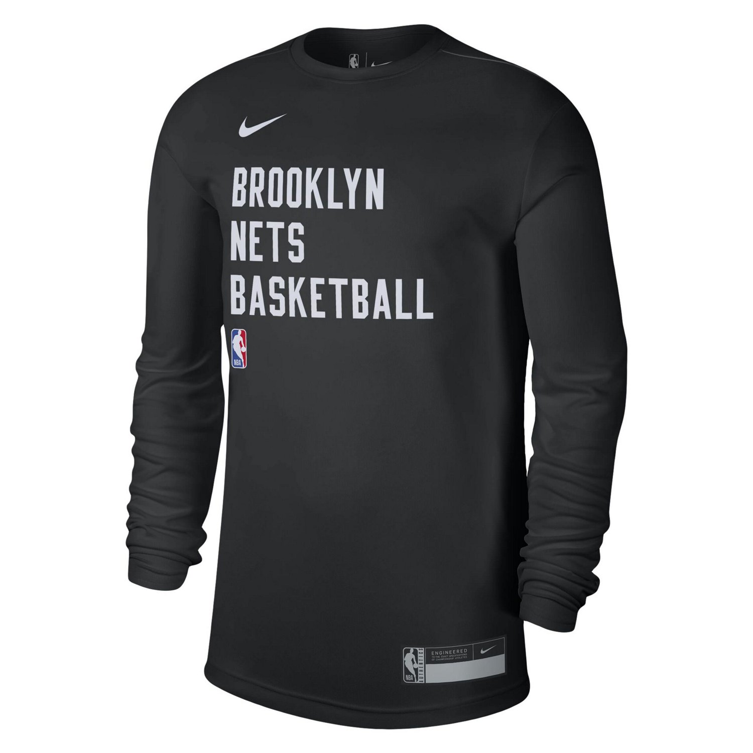 Unisex Nike Brooklyn Nets 2023/24 Legend On-Court Practice Long Sleeve T-Shirt                                                   - view number 2