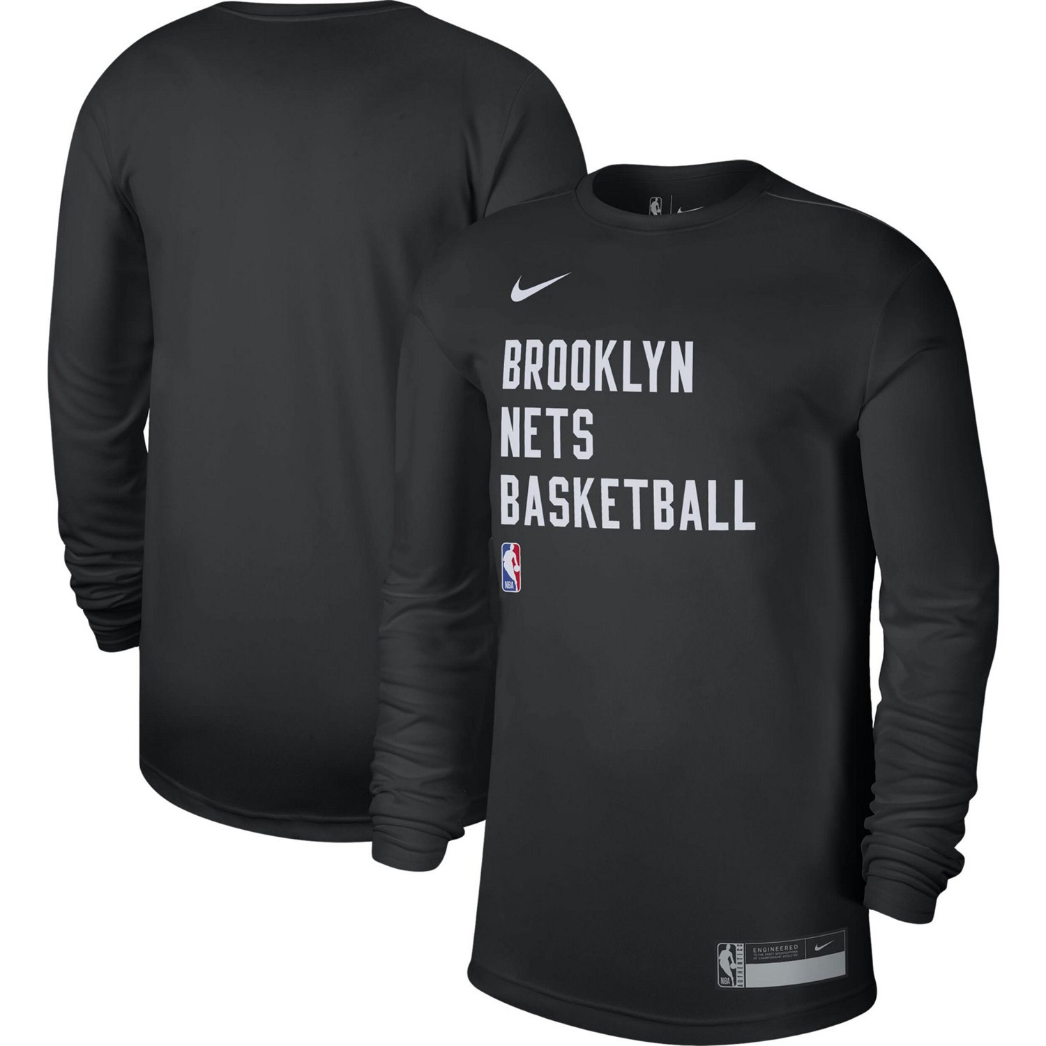 Unisex Nike Brooklyn Nets 2023/24 Legend On-Court Practice Long Sleeve T-Shirt                                                   - view number 1