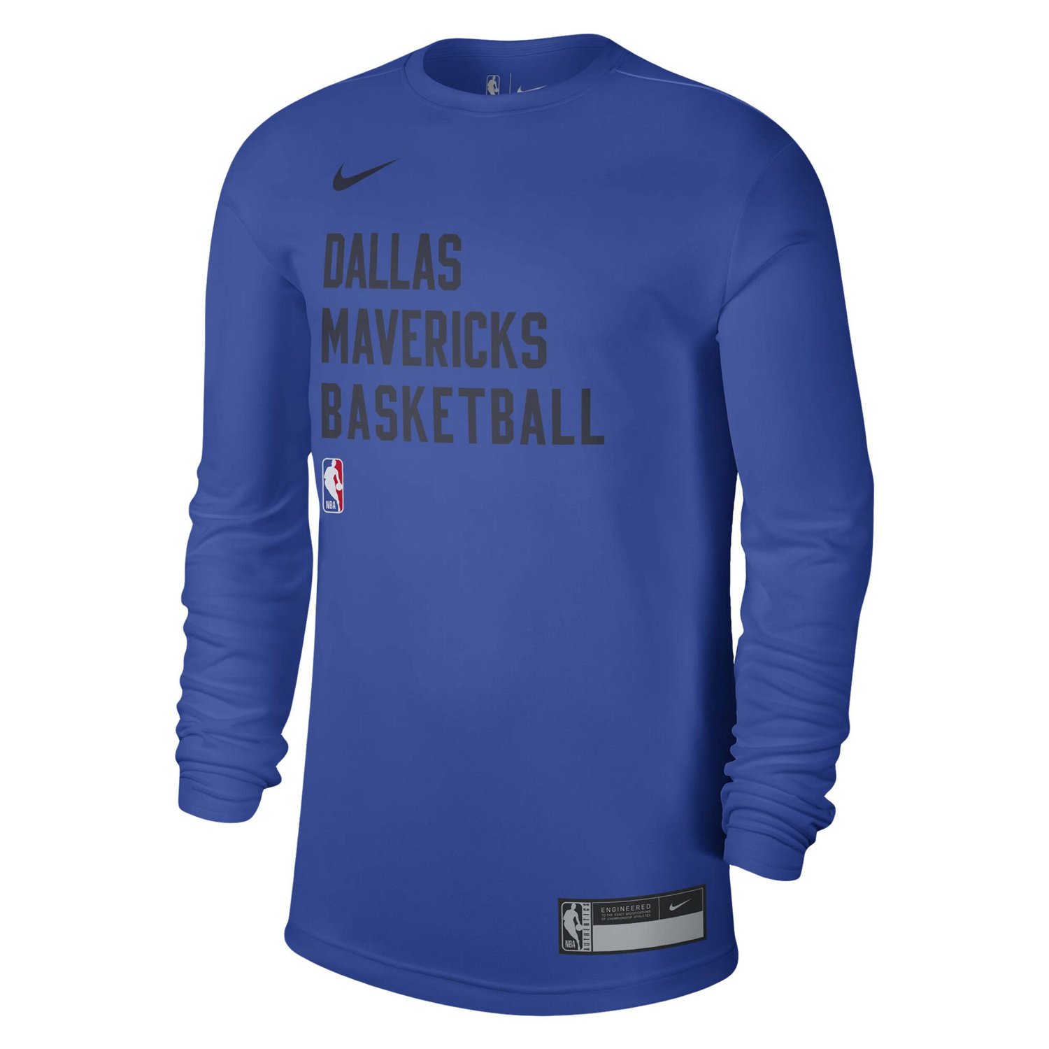 Unisex Nike Dallas Mavericks 2023/24 Legend On-Court Practice Long Sleeve T-Shirt - view number 2