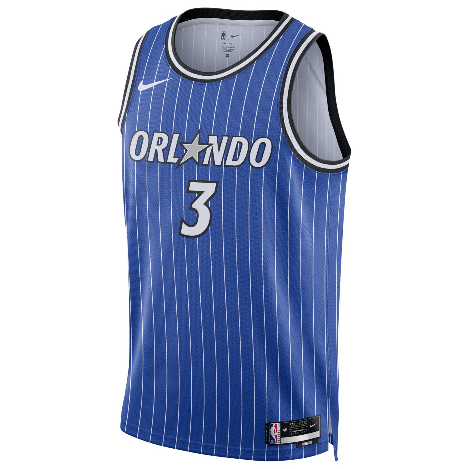 Unisex Nike Desmond Bane Orlando Magic Swingman Player Jersey - Icon Edition - view number 2