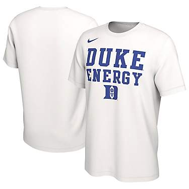 Unisex Nike Duke Blue Devils 2024 On-Court Bench Energy T-Shirt                                                                 