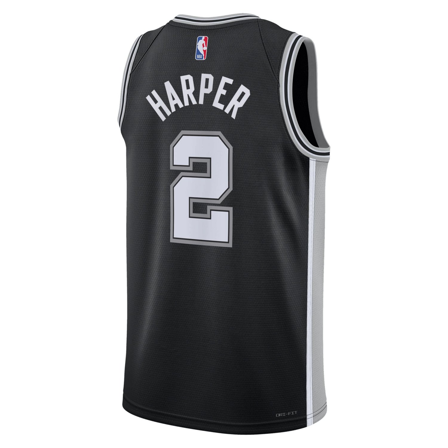 Unisex Nike Dylan Harper San Antonio Spurs 2025 NBA Draft First Round Pick Swingman Jersey - Icon Edition - view number 3