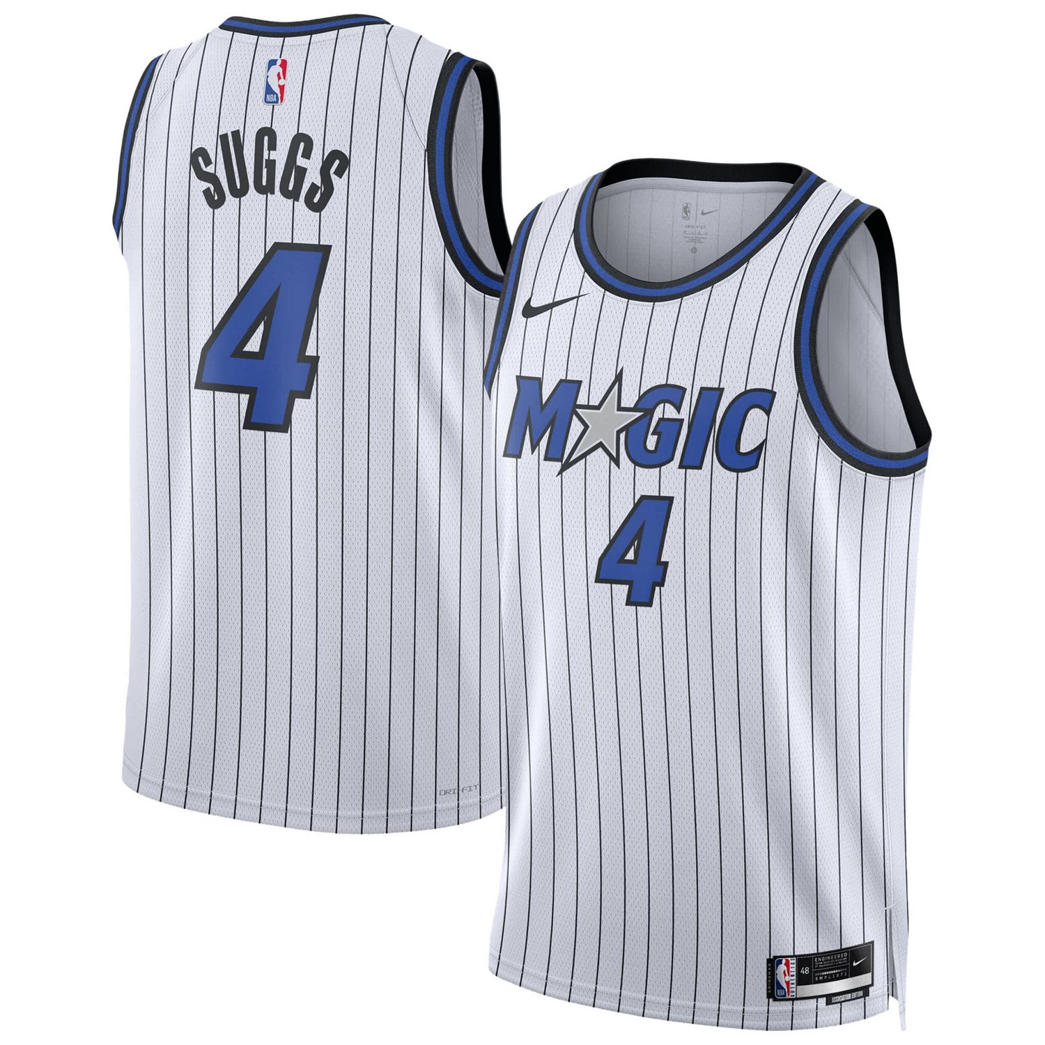 Unisex Nike Jalen Suggs Orlando Magic Swingman Player Jersey - Association Edition